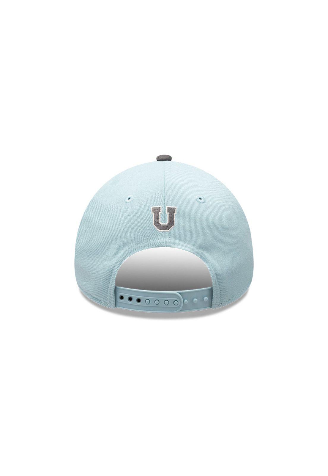 Jockey Universidad De Chile 2026 Escudo Celeste Gris New Era-3