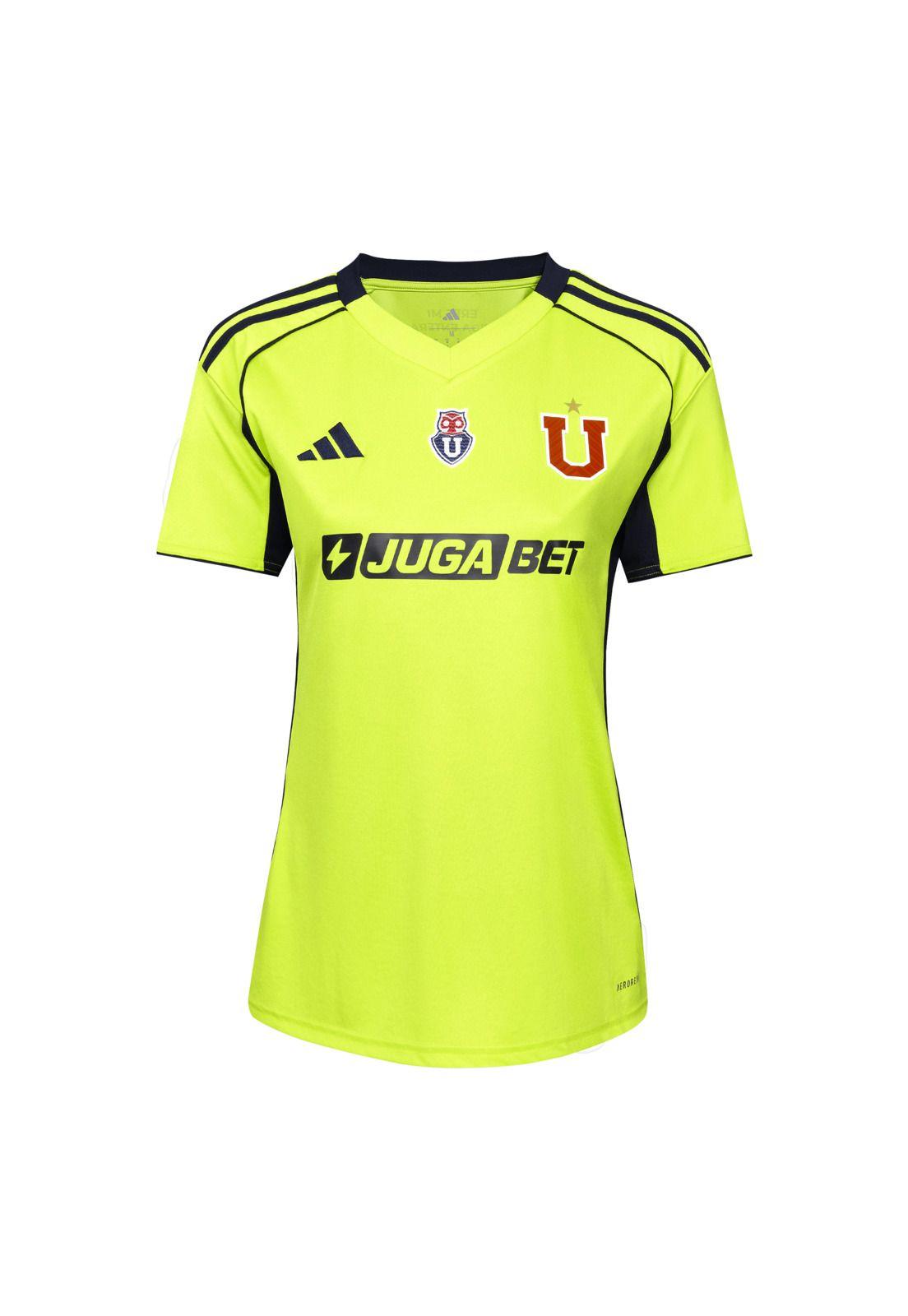 Camiseta Universidad De Chile 2025 Mujer 3a Original Adidas-0