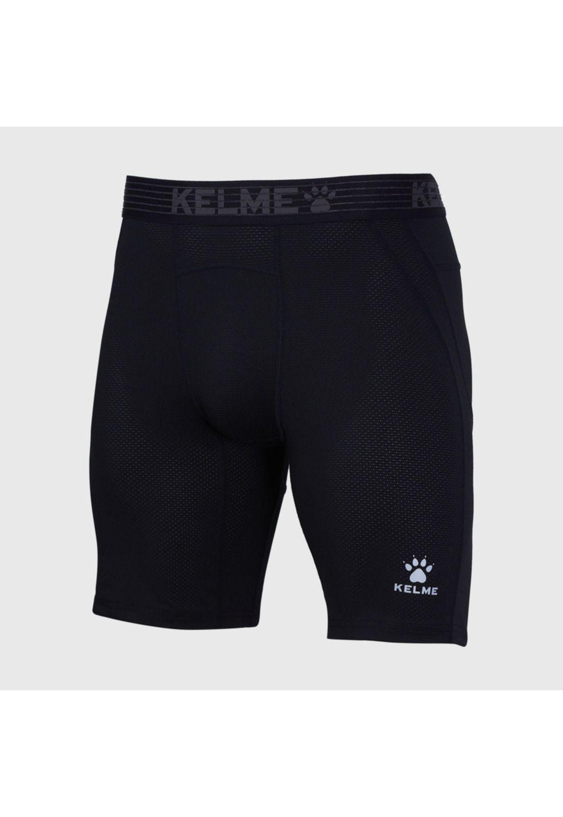 Calza corta deportiva Negra Kelme-0
