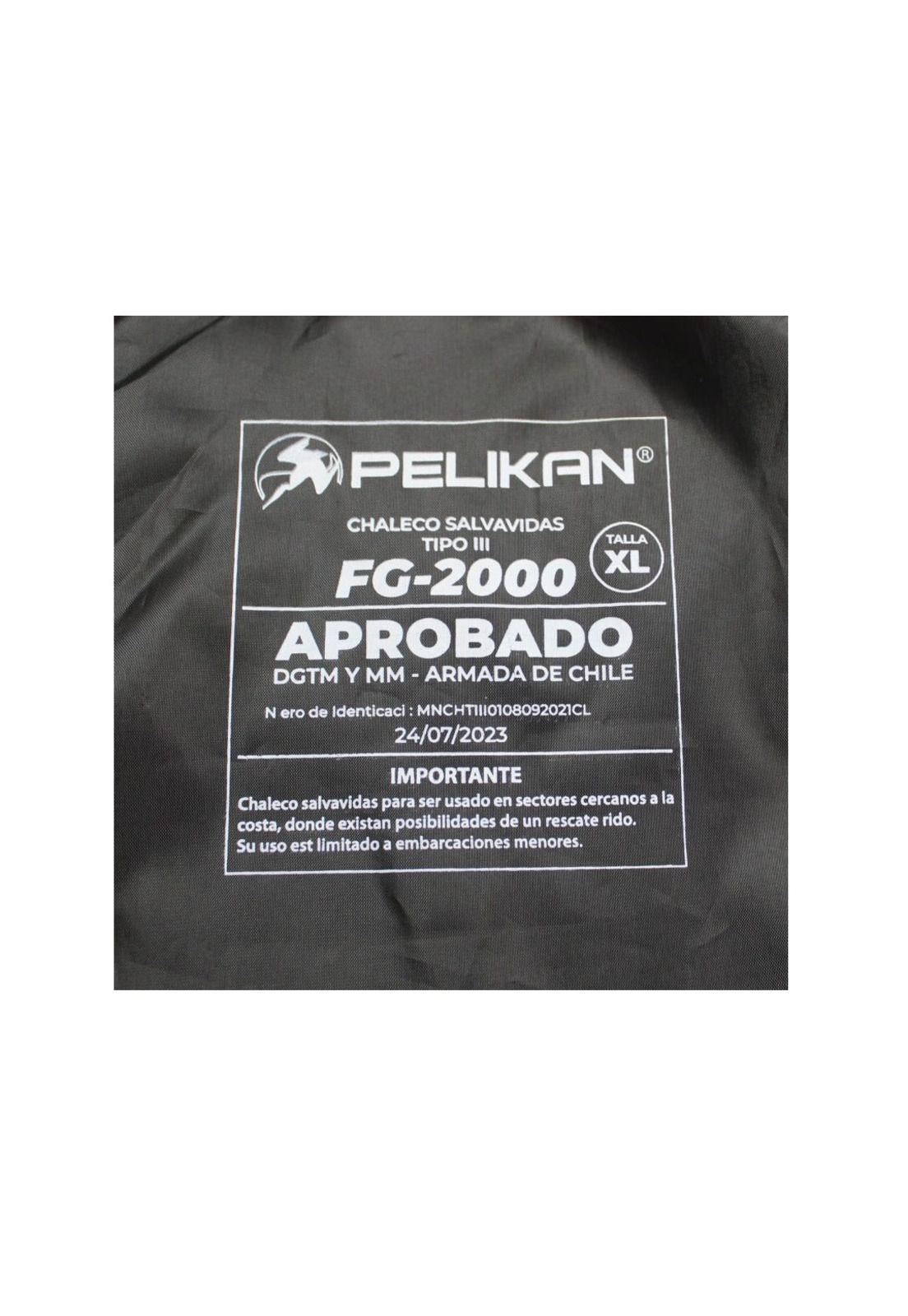 Chaleco salvavidas Adulto Certificado Pelikan-2