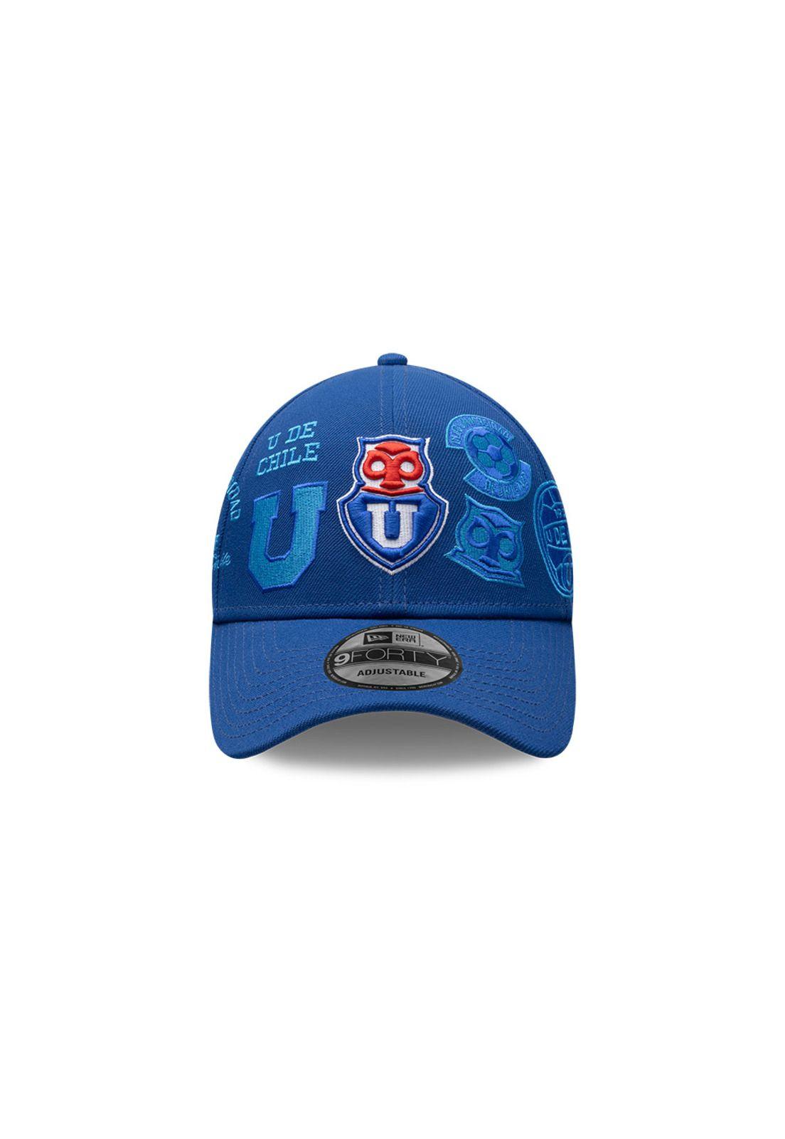 Jockey Universidad De Chile 2026 Insignias Ajustable New Era-3
