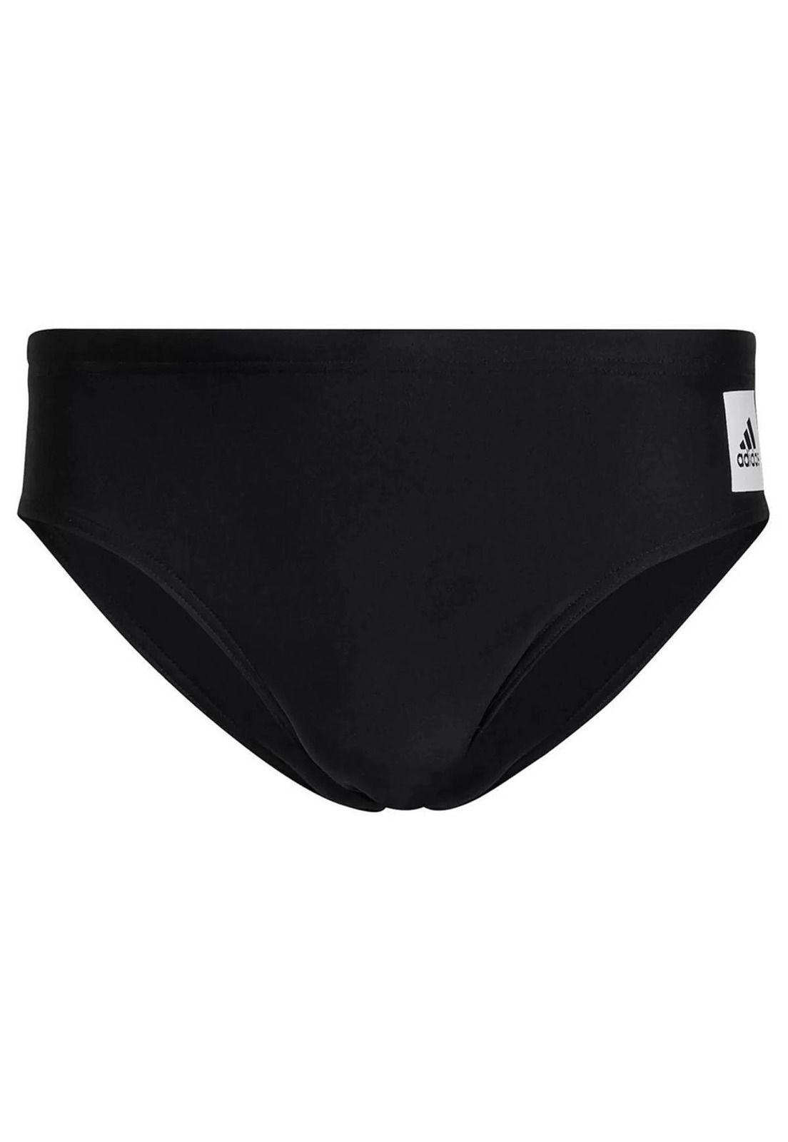 Traje baño sunga Solid Negro Adidas-0