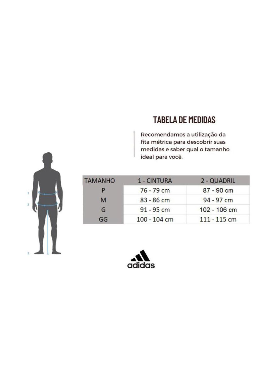 Traje baño sunga Solid Negro Adidas-1