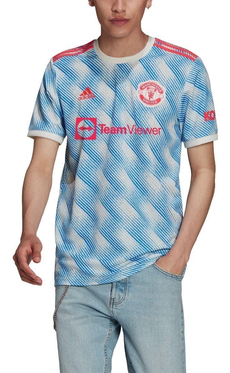 Camiseta Manchester United 2021/22 Visitante Nueva Original-0