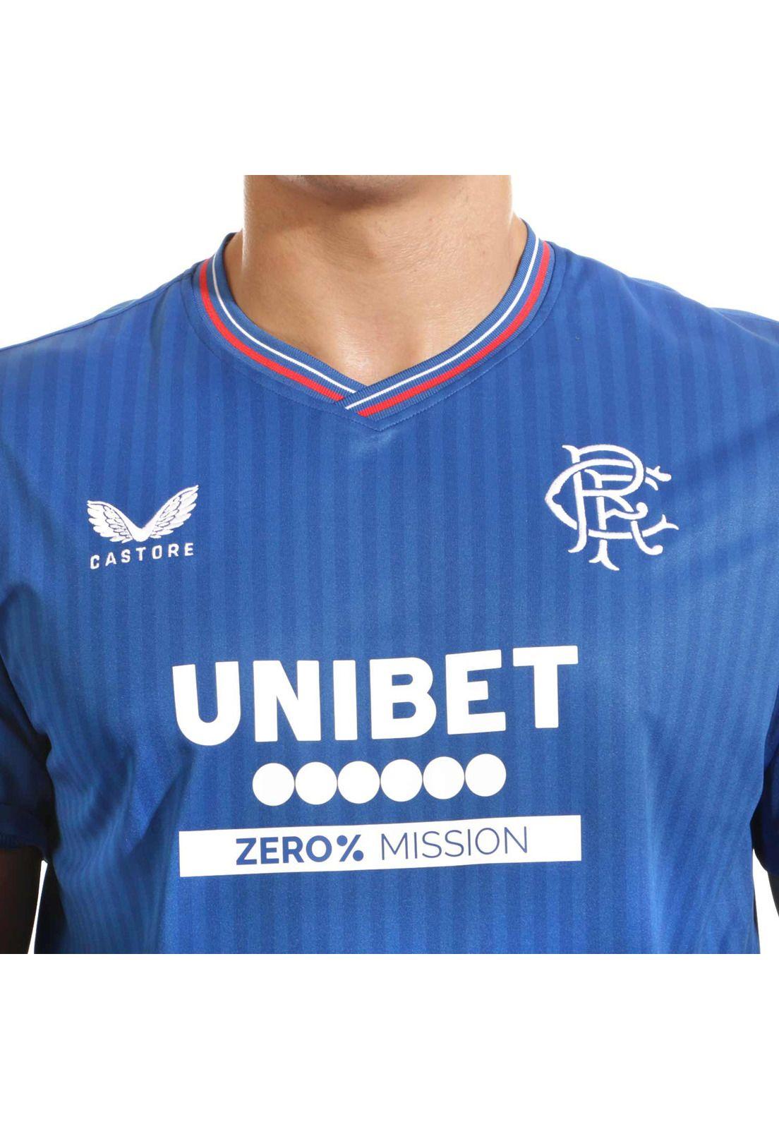 Camiseta Rangers FC 2023 2024 Titular Nueva Original Castore-2