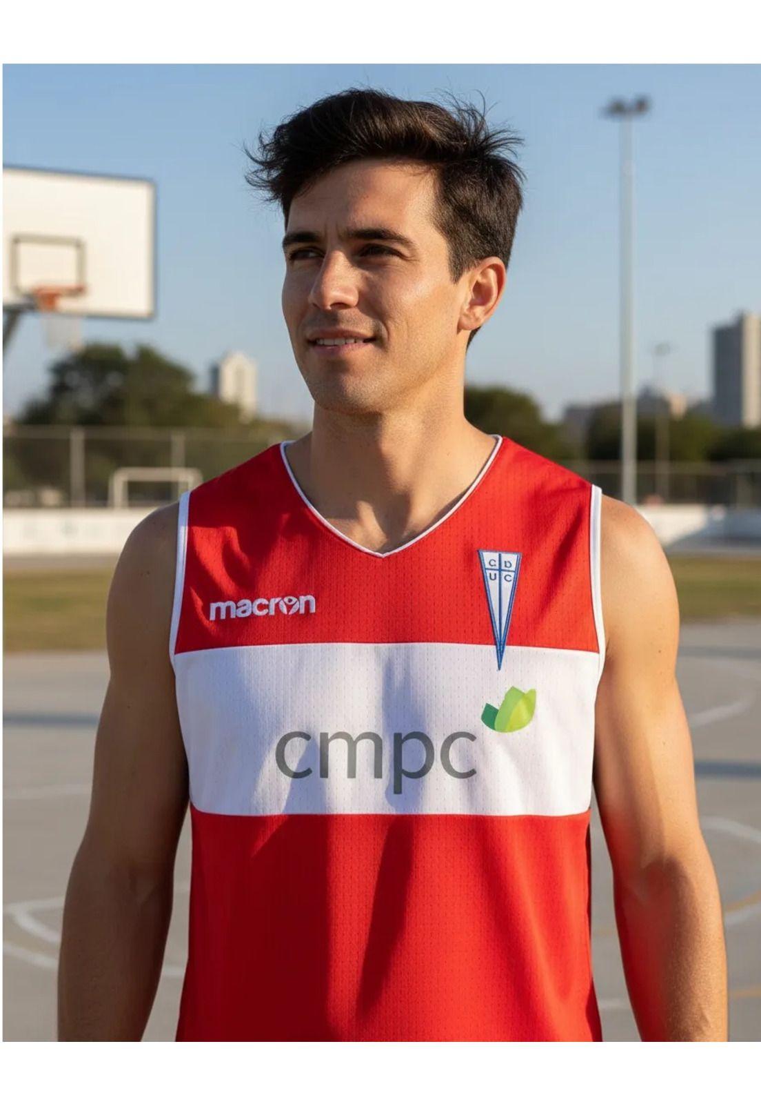 Camiseta Basquetbol Universidad Catolica Visita 2023 Macron-1