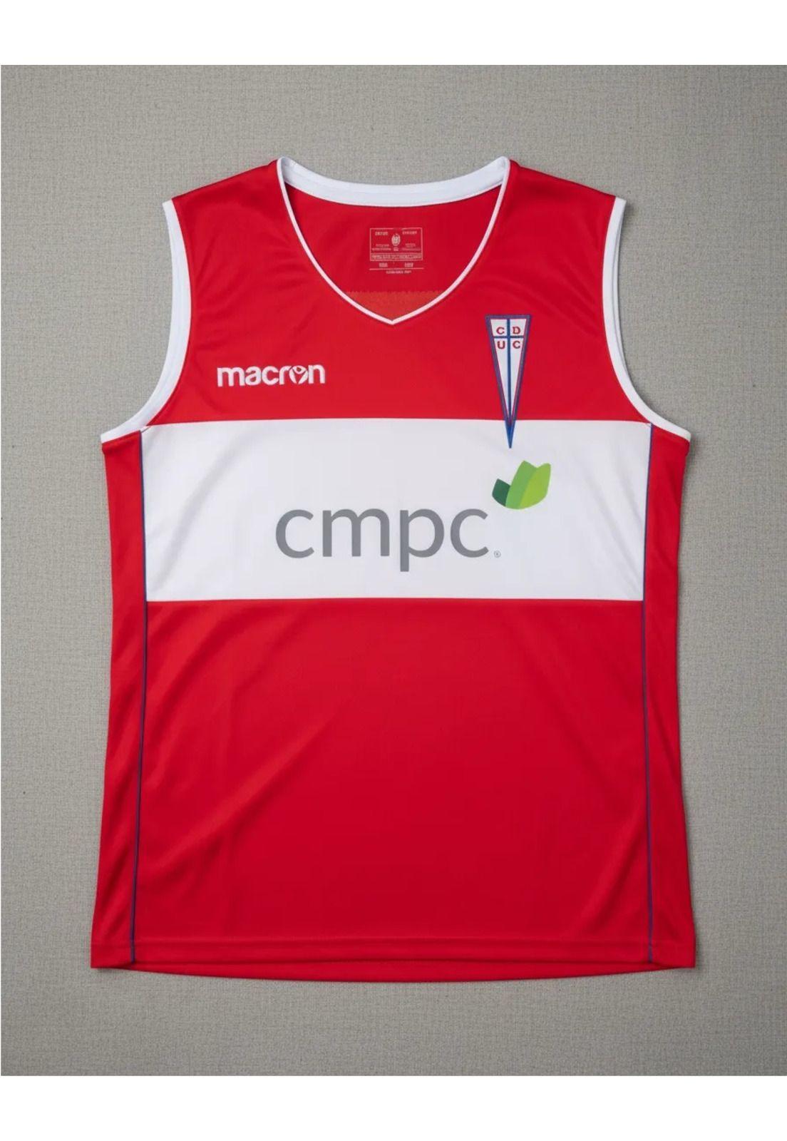 Camiseta Basquetbol Universidad Catolica Visita 2023 Macron-3