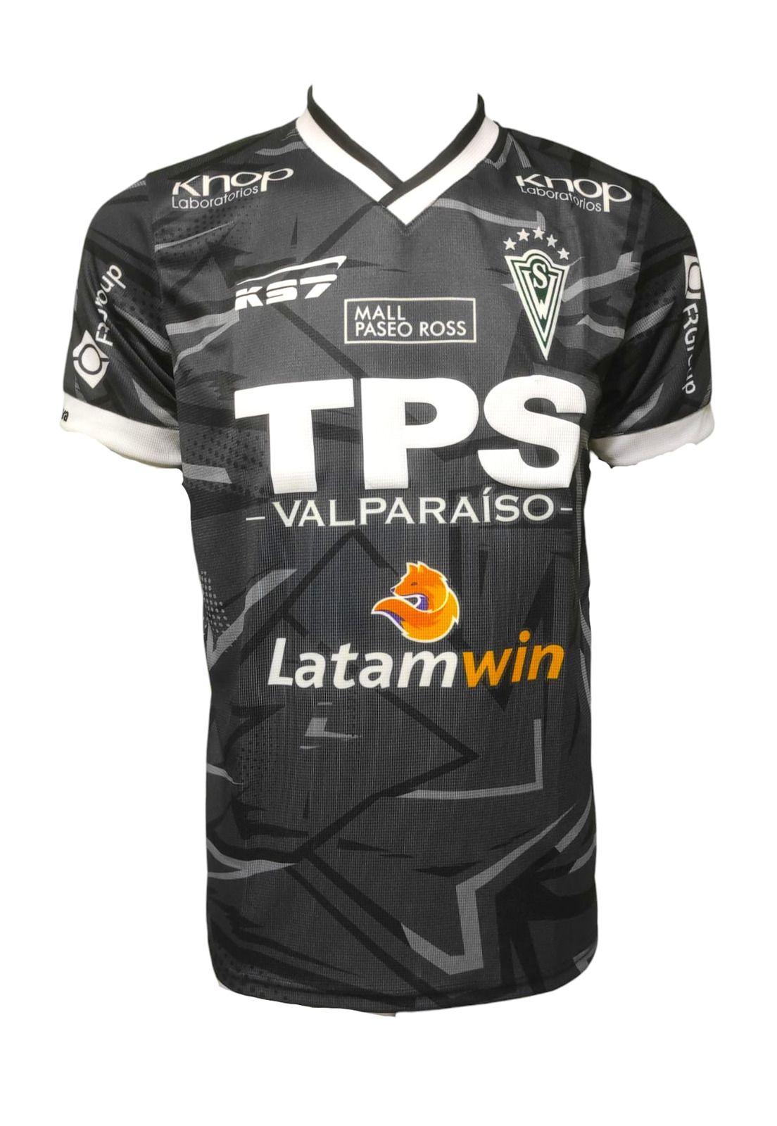 Camiseta Santiago Wanderers 2025 Arquero Negro KS7-0