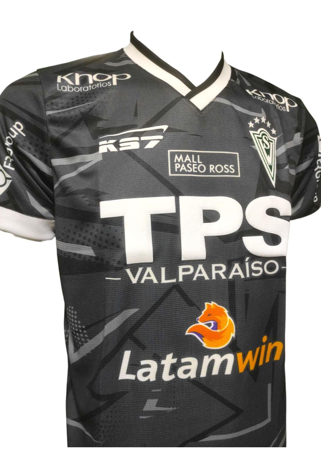Camiseta Santiago Wanderers 2025 Arquero Negro KS7-1
