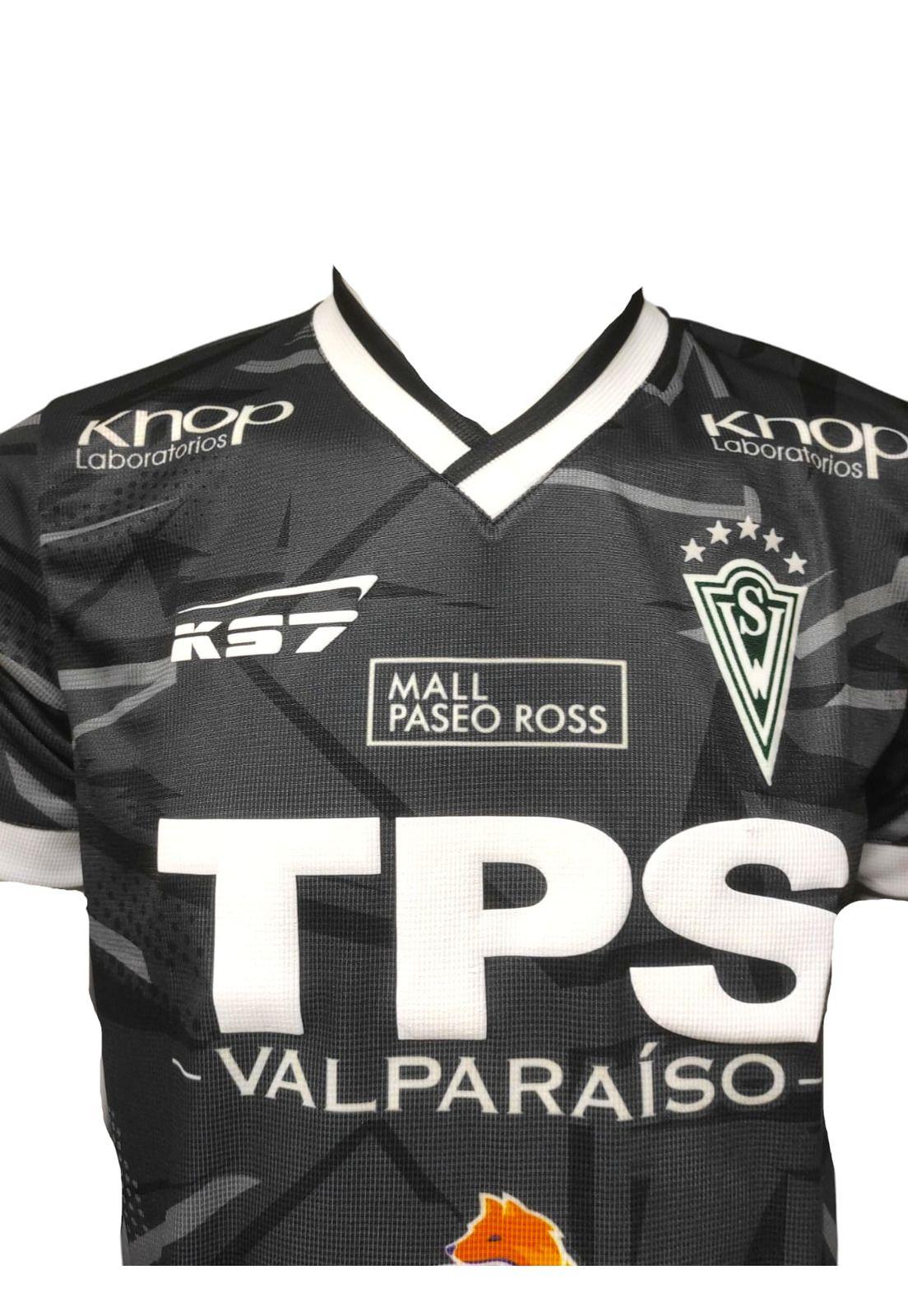 Camiseta Santiago Wanderers 2025 Arquero Negro KS7-3