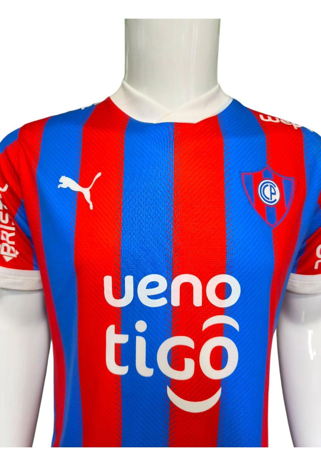 Camiseta Cerro Porteño 2024 Titular Prof. 19 Churin Puma-3