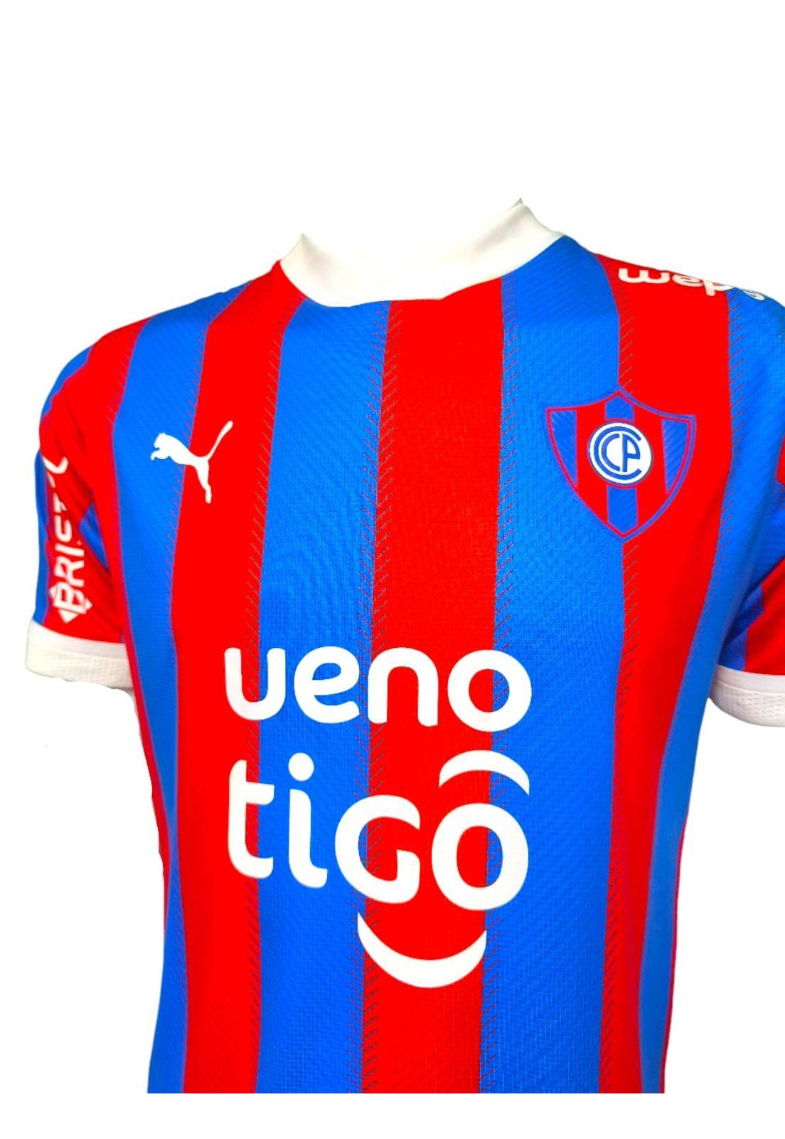 Camiseta Cerro Porteño 2024 Titular Prof. 19 Churin Puma-4