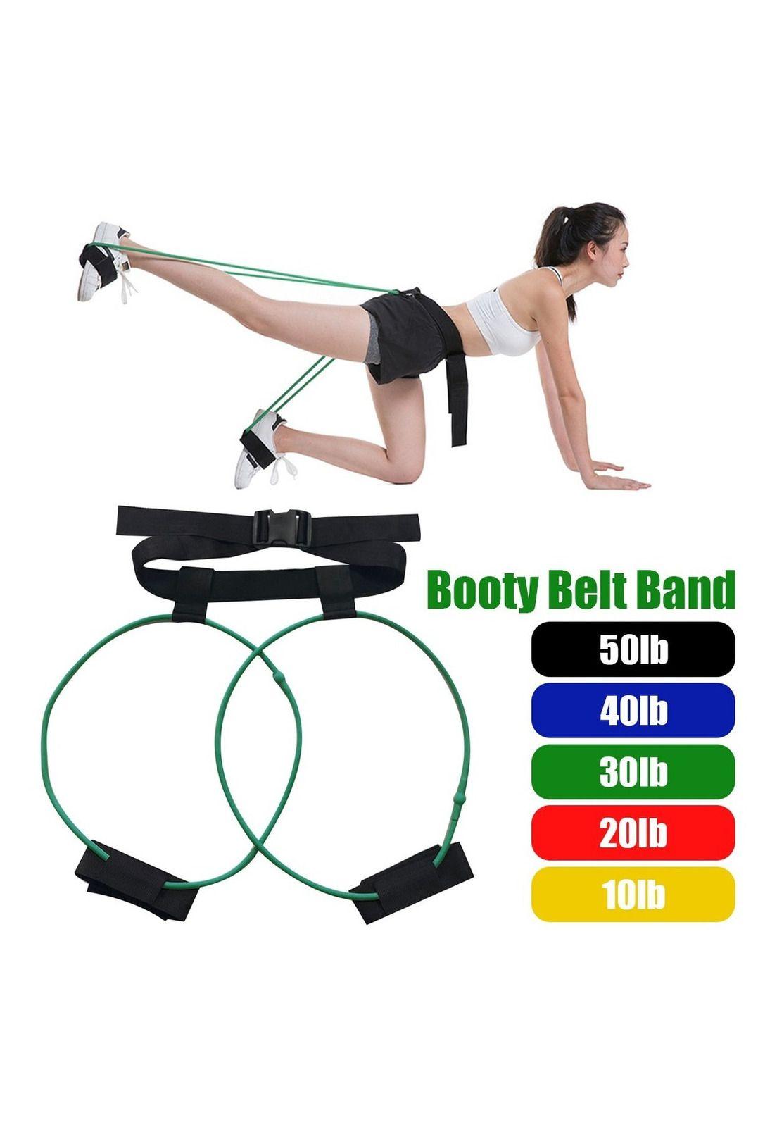 Cinturon Banda Tubular Gluteos Booty Belt 30lb Nuevo-2