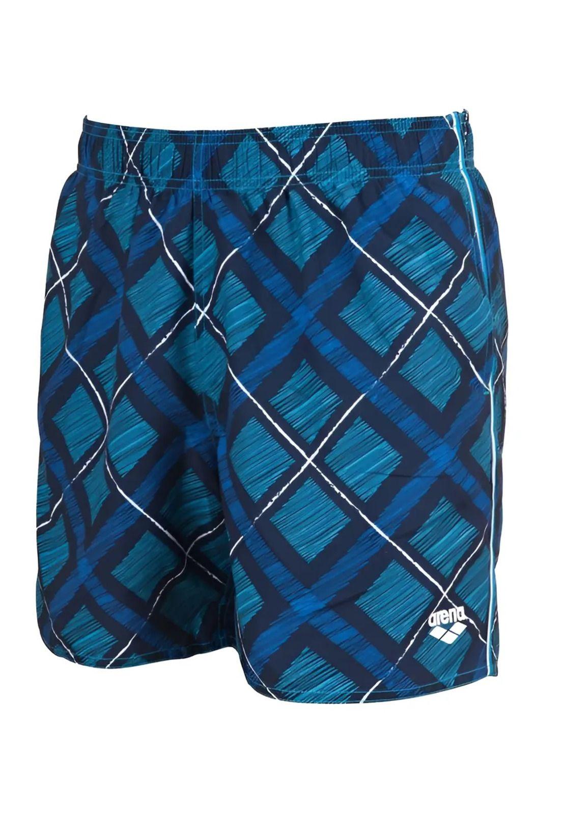 Traje Baño Bermuda Junior Printed Colores Arena-0
