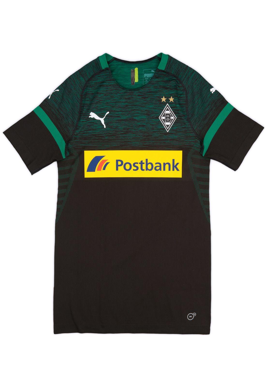 Camiseta Borussia Monchengladbach 2018 2019 Visita Pro Puma-0