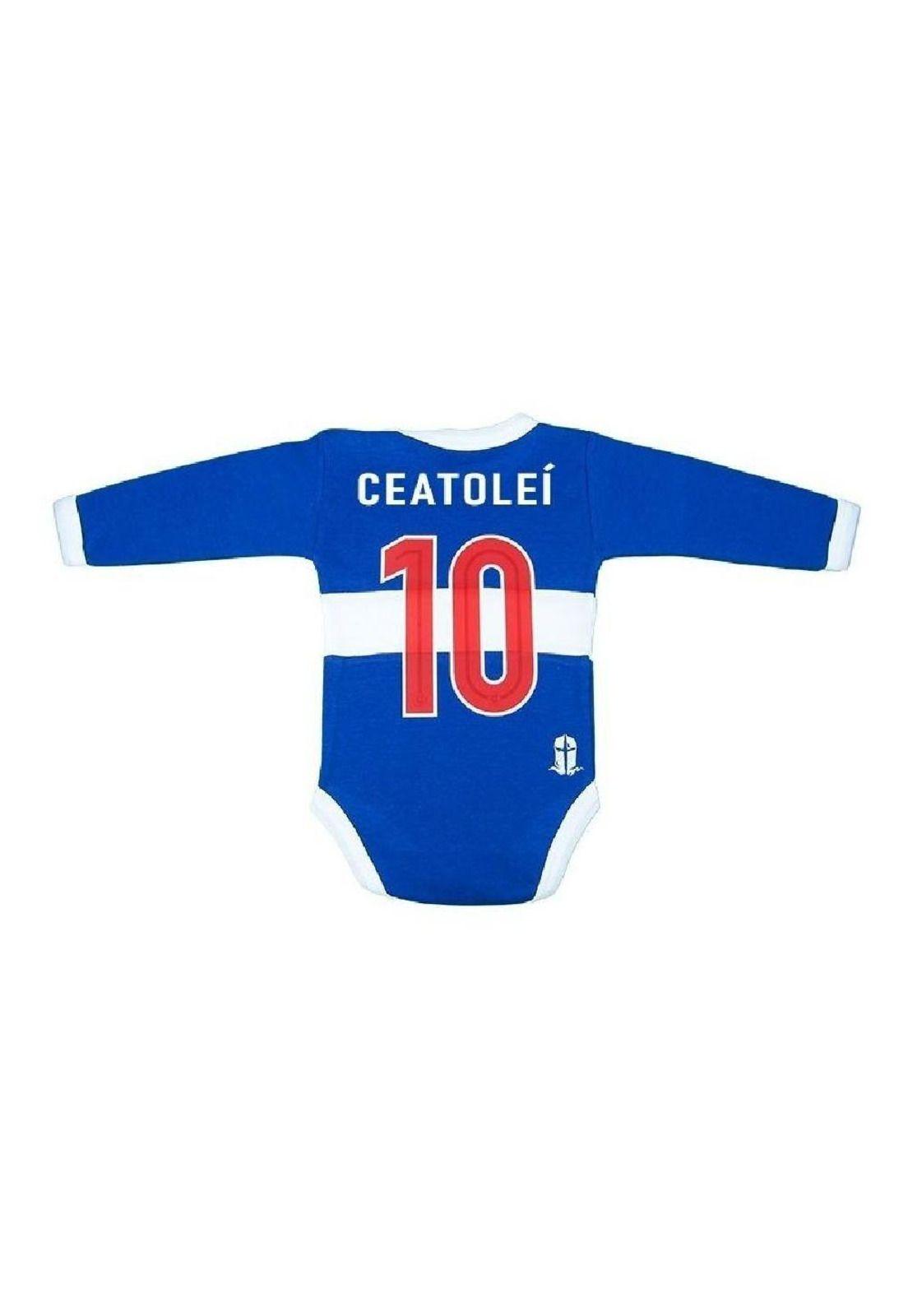 Body Bebé Universidad Católica Visita Azul Manga Larga-1