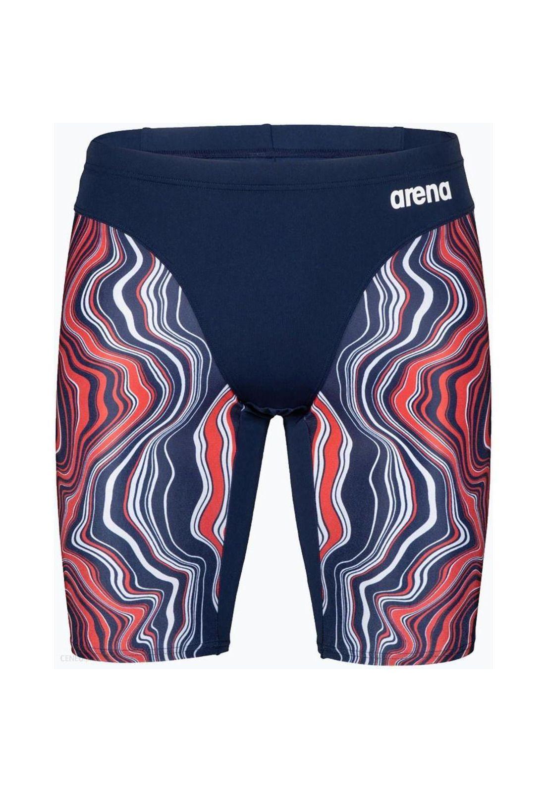 Traje de baño jammer de natacion Marbled Arena-2