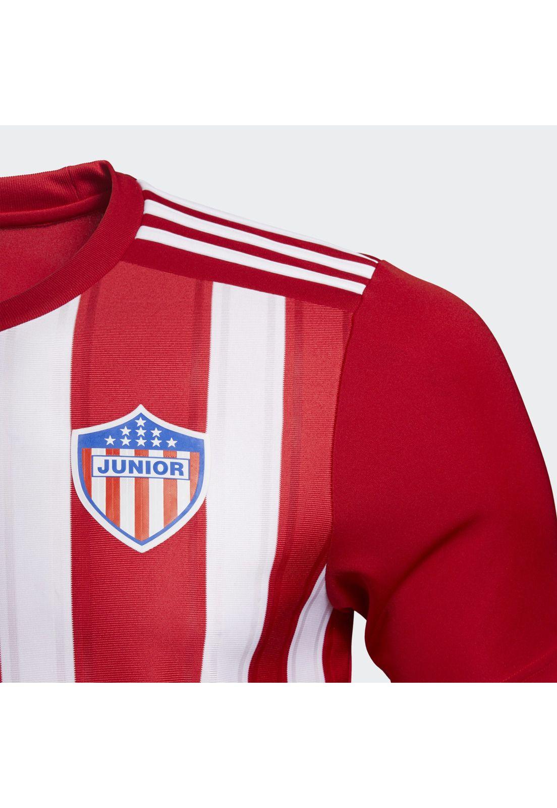 Camiseta Junior Barranquilla 2022 Titular Original Adidas-2