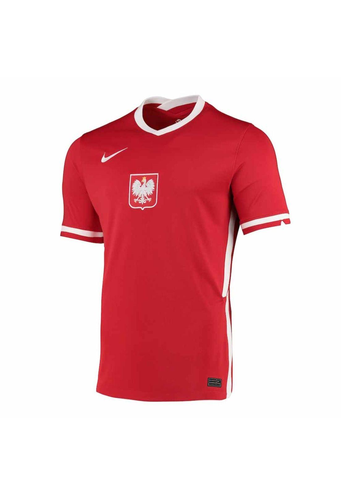 Camiseta Polonia 2020 2021 Visitante Nueva Original Nike-0