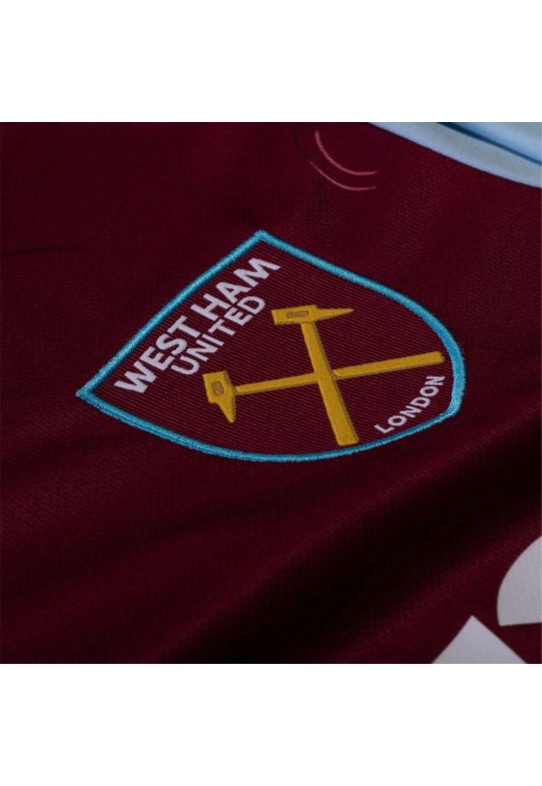 Camiseta West Ham United 2023 2024 Titular Original Umbro-1