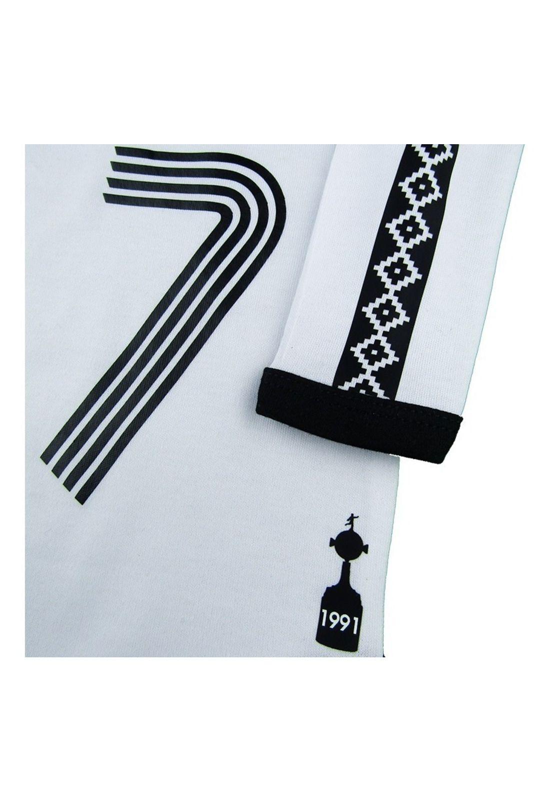      Body Bebé Colo Colo Local Blanco N°7 Oficial Manga Larga-3