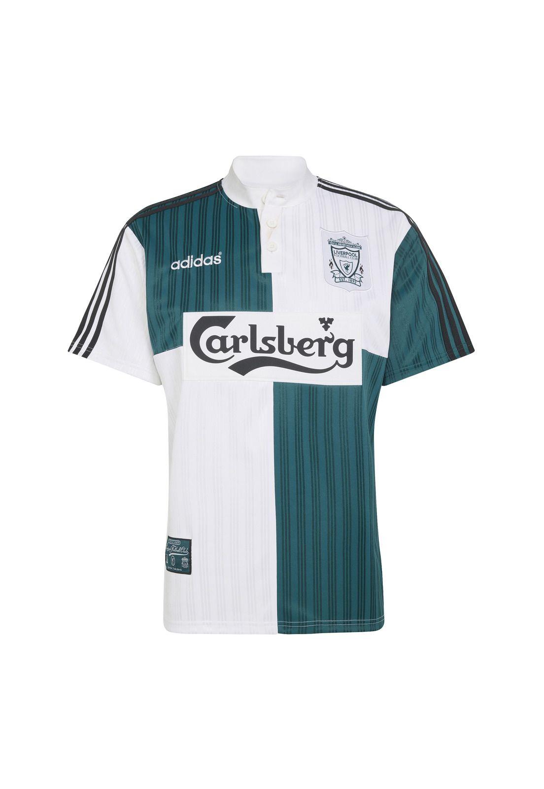 Camiseta Liverpool Visita Reedición 1995 Adidas Originals-0
