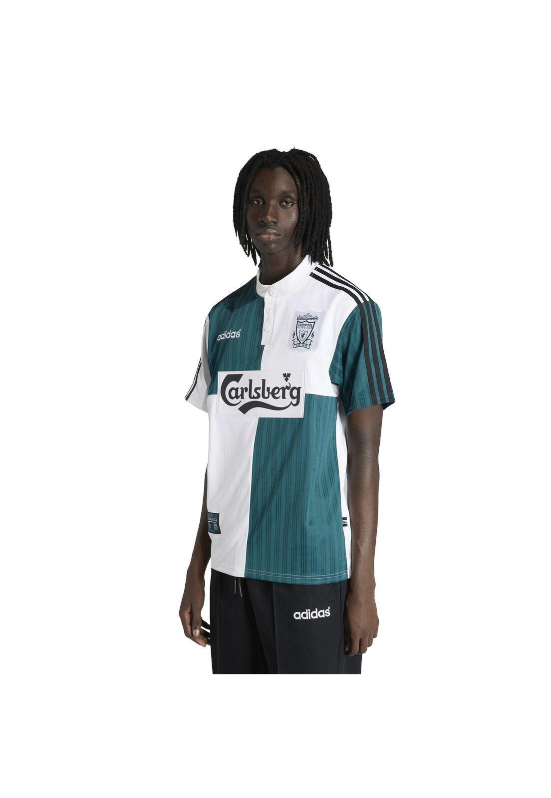 Camiseta Liverpool Visita Reedición 1995 Adidas Originals-2