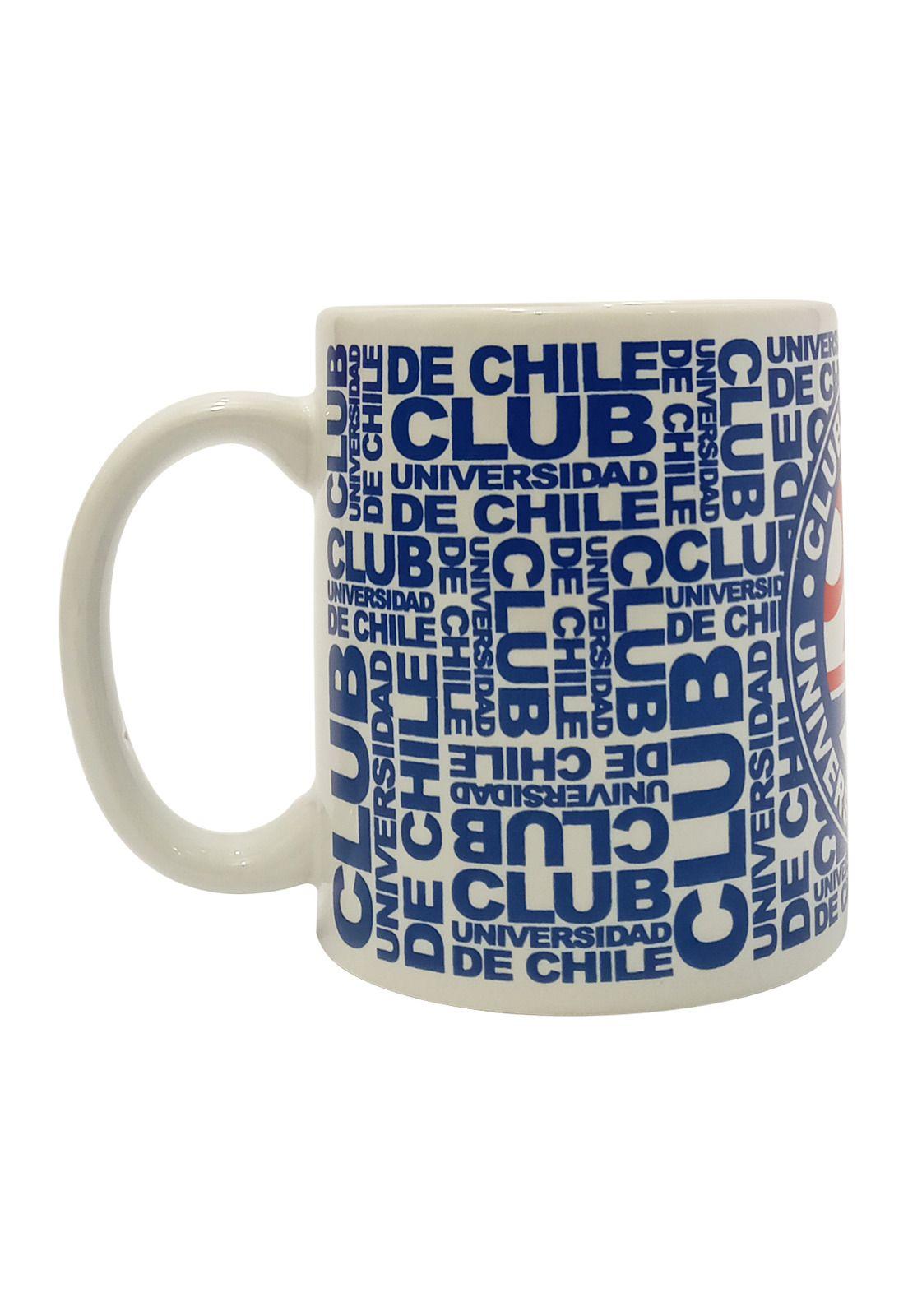 Tazón Universidad De Chile Cerámica 325 ML Oficial Titanio-2