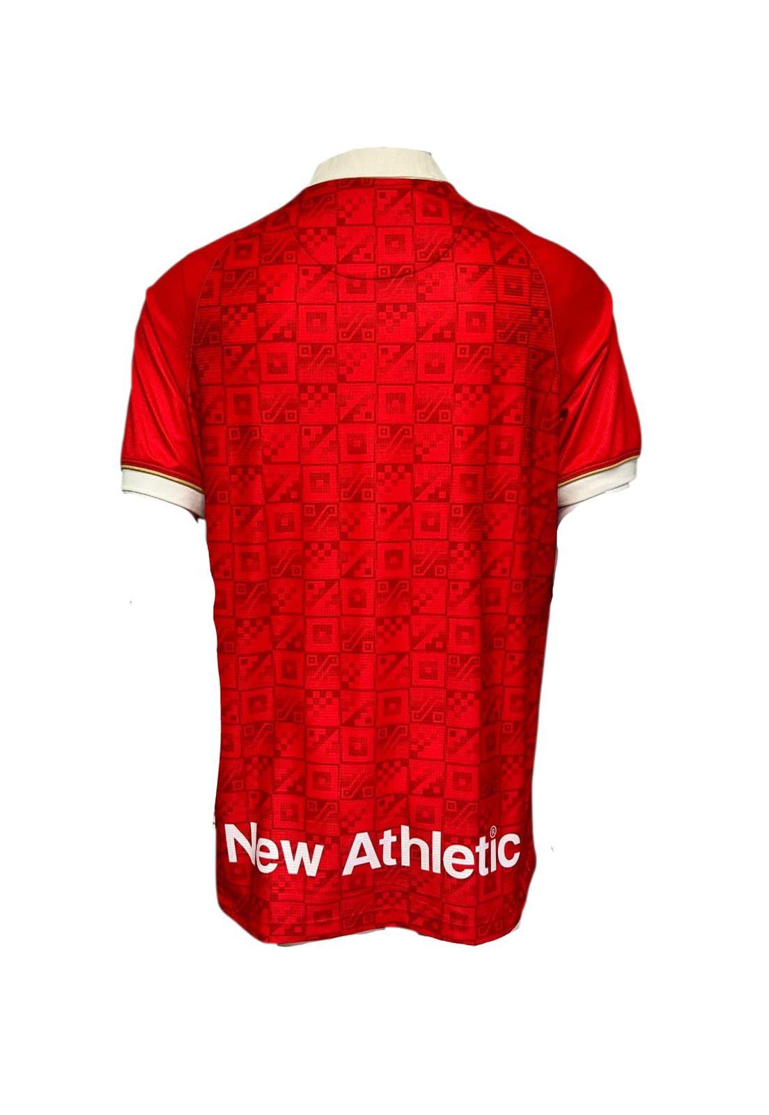 Camiseta Cienciano 2024 Titular Rojo Original New Athletic-2