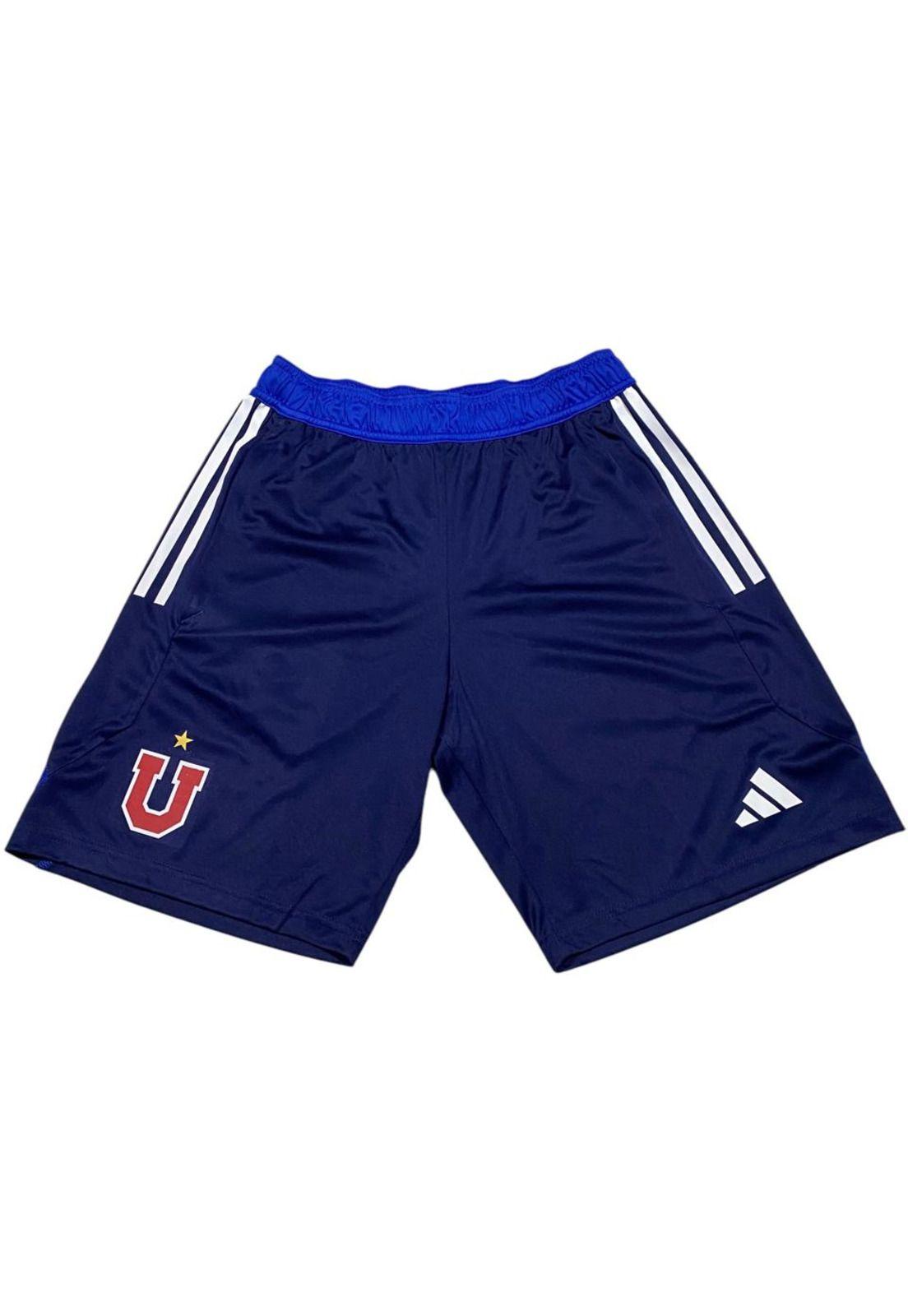 Short Universidad De Chile 2024 Entrenamiento Nuevo Adidas-2