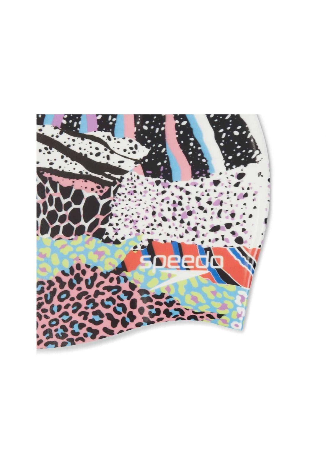 Gorra Natacion Silicona Digital Printed Nuevo Speedo-2
