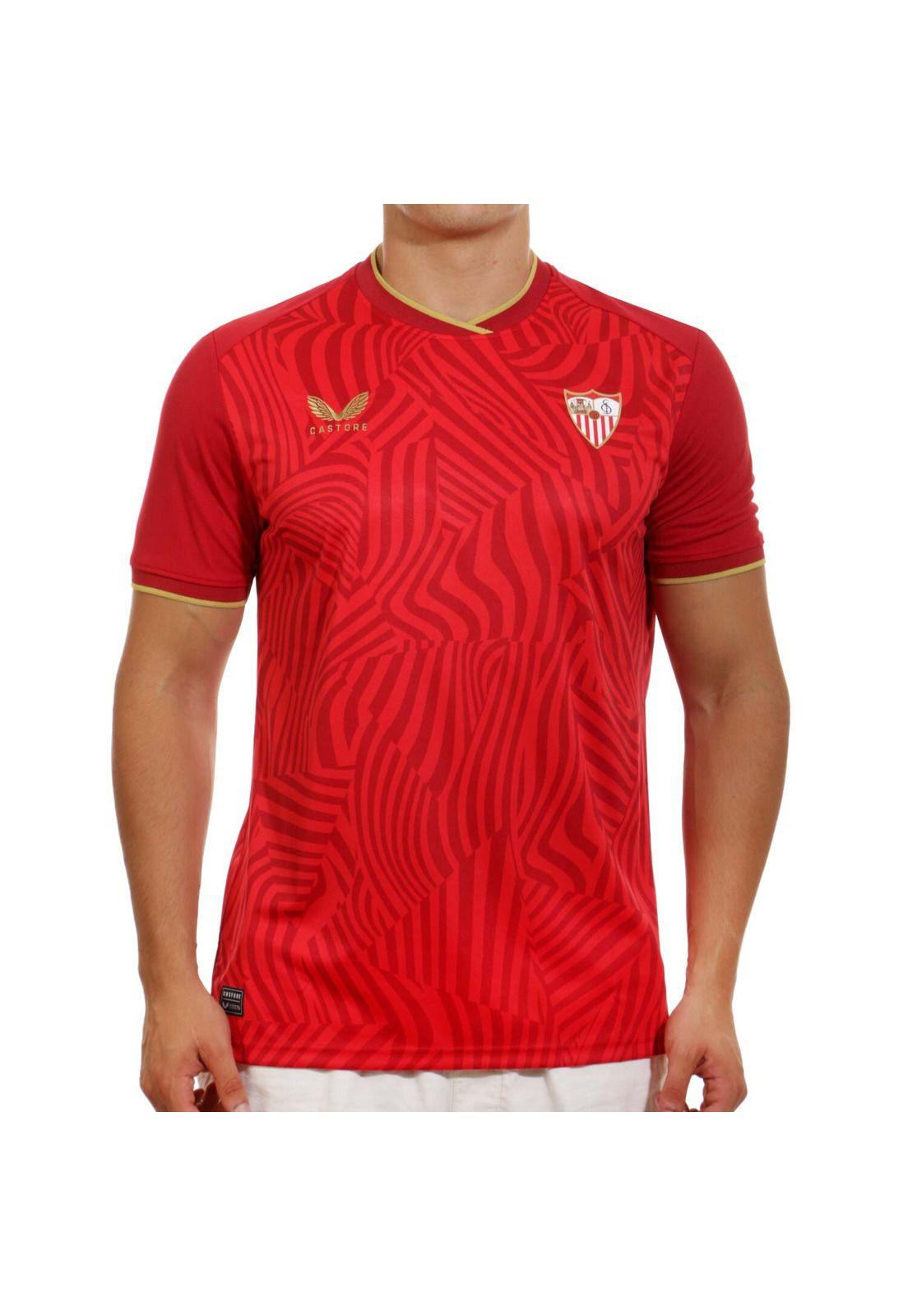 Camiseta Sevilla 2023 2024 Visitante Original Castore-0
