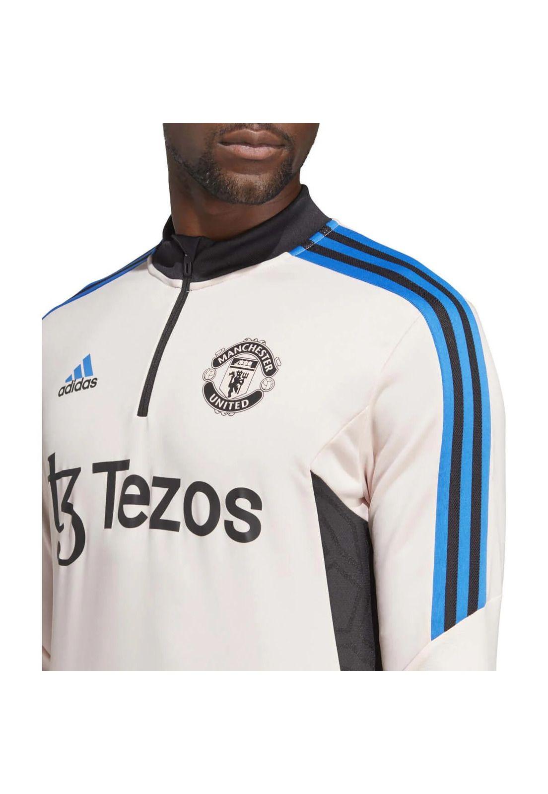 Polerón Manchester United 2022 2023 Entrenamiento Adidas-1