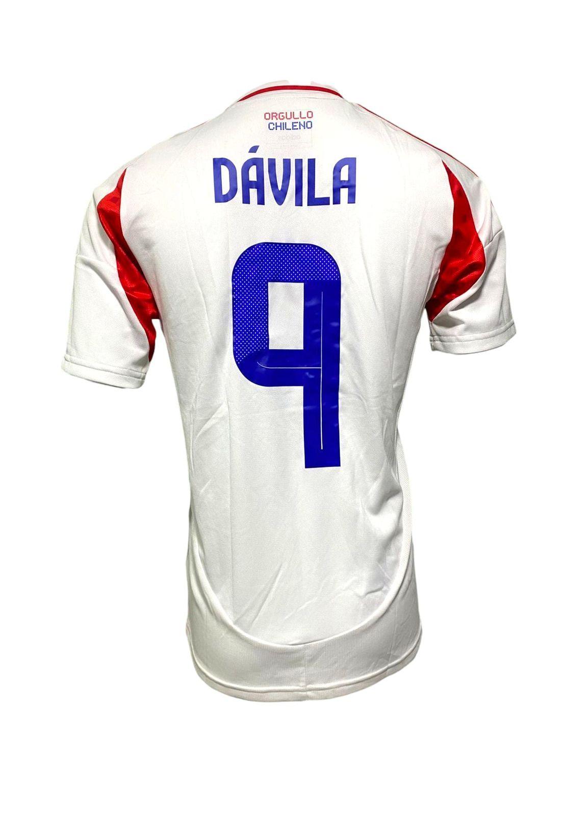 Camiseta Chile 2024 2025 Visita N9 Dávila Utilería Adidas-2