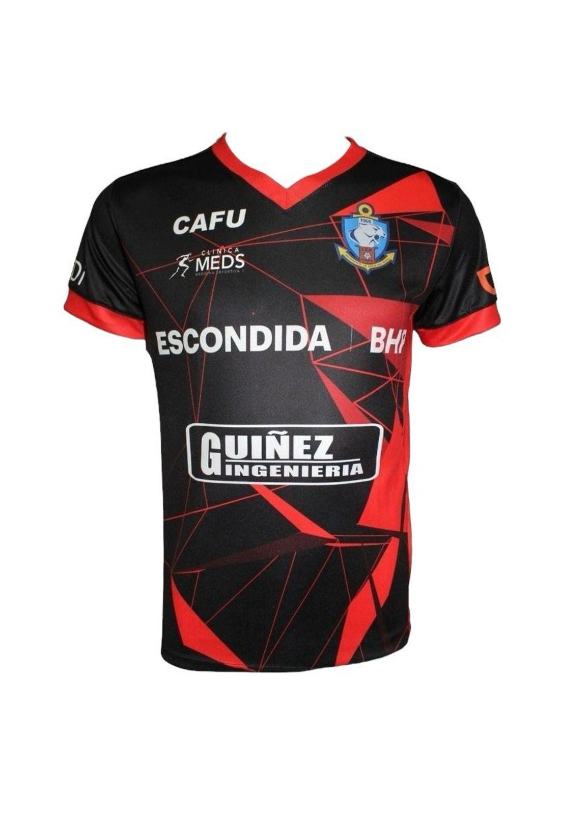 Camiseta Antofagasta 2020 Visita Negra Nueva Original Cafu-3