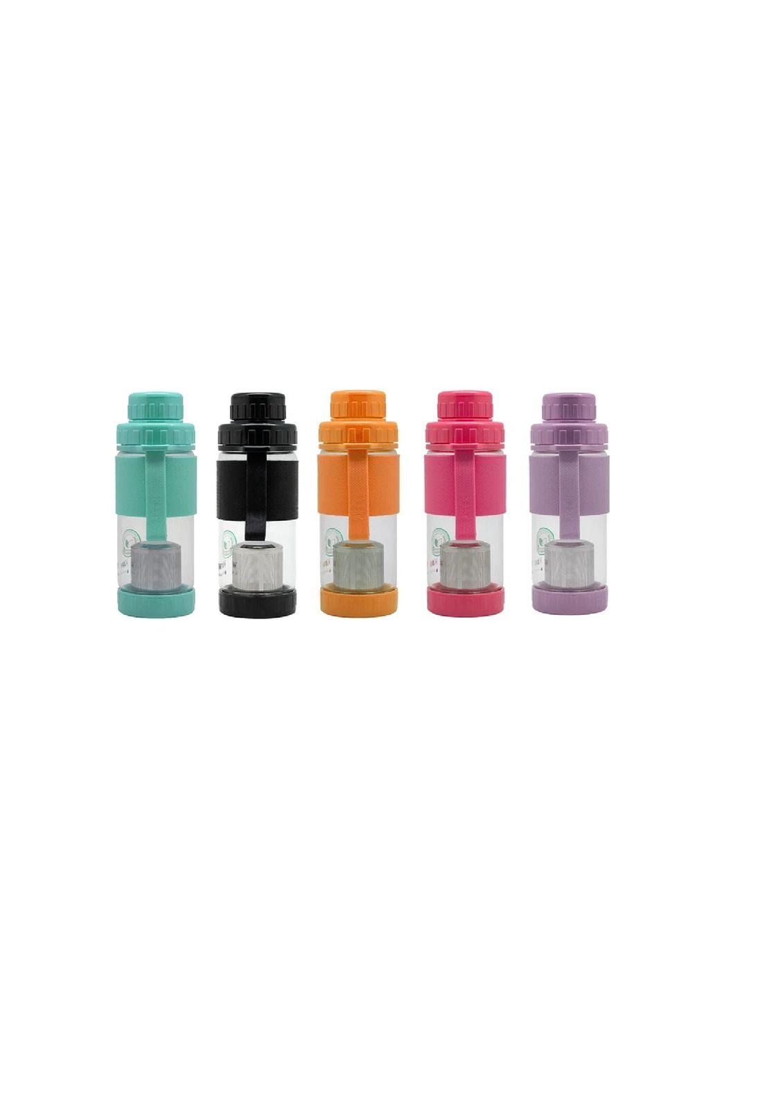 Botella Vidrio C/infusor 410ml Colores Nueva & Original Keep-4