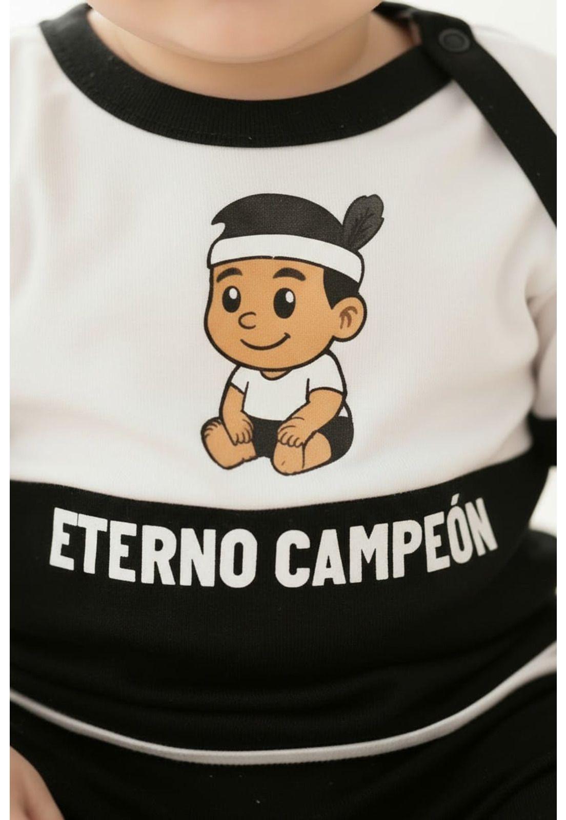 Polera Colo Colo bebé bicolor Producto Oficial-0