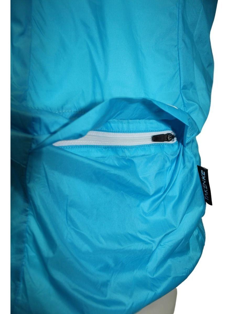 Cortaviento Sin Mangas Infantil Impermeable Turquesa Nuevo-2