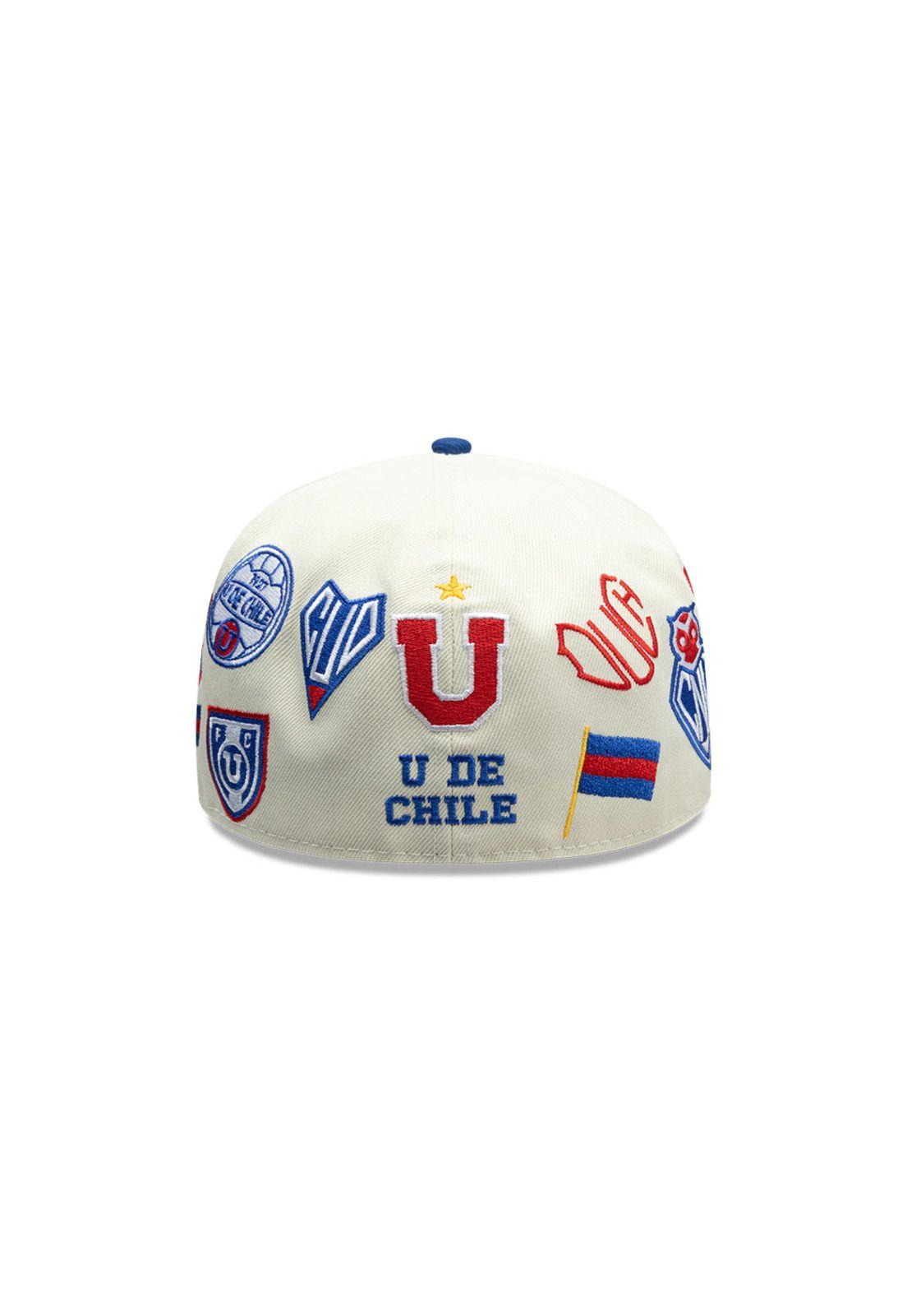 Snapback Universidad De Chile 2026 59Fifty Insignias New Era-1