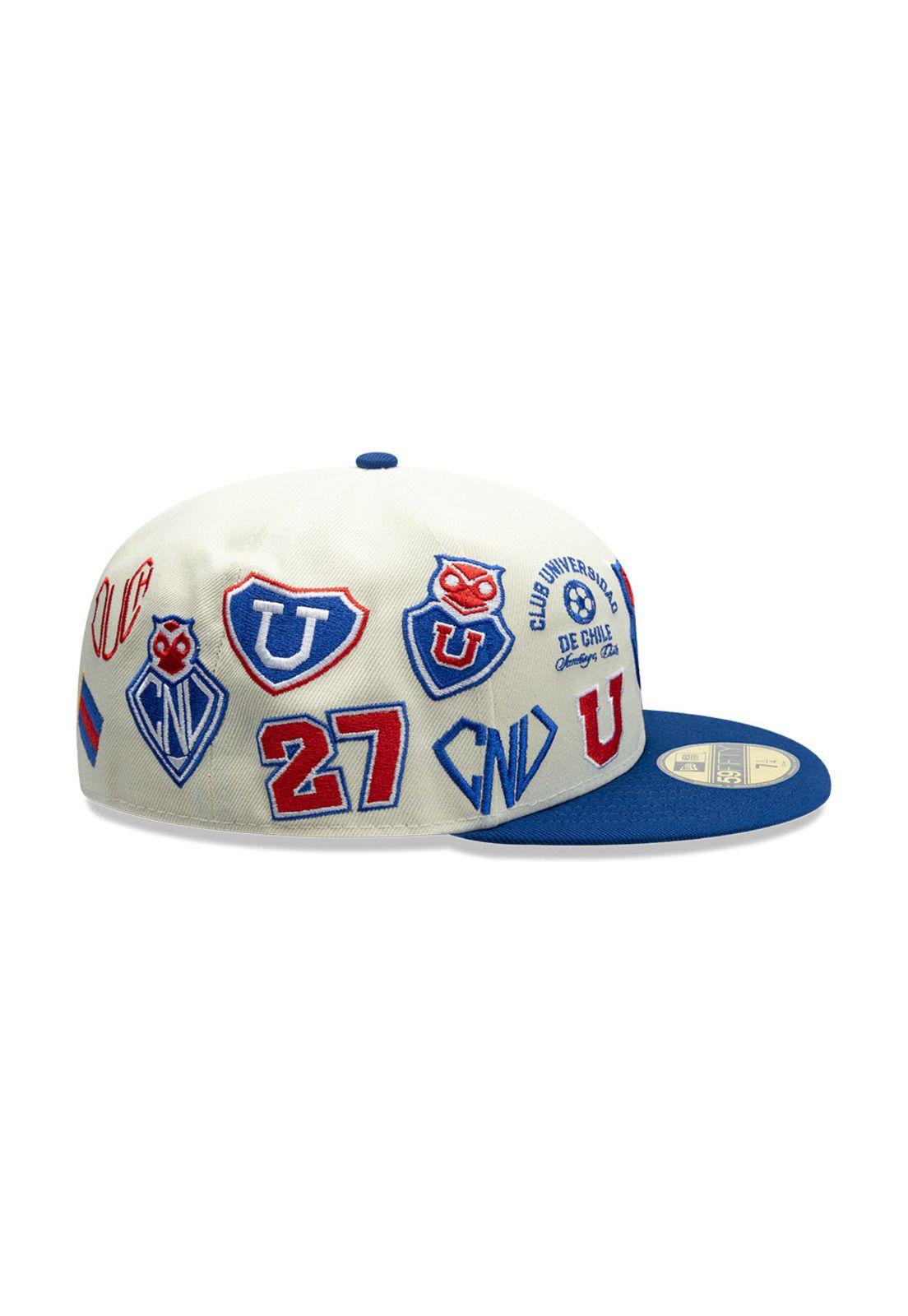 Snapback Universidad De Chile 2026 59Fifty Insignias New Era-2