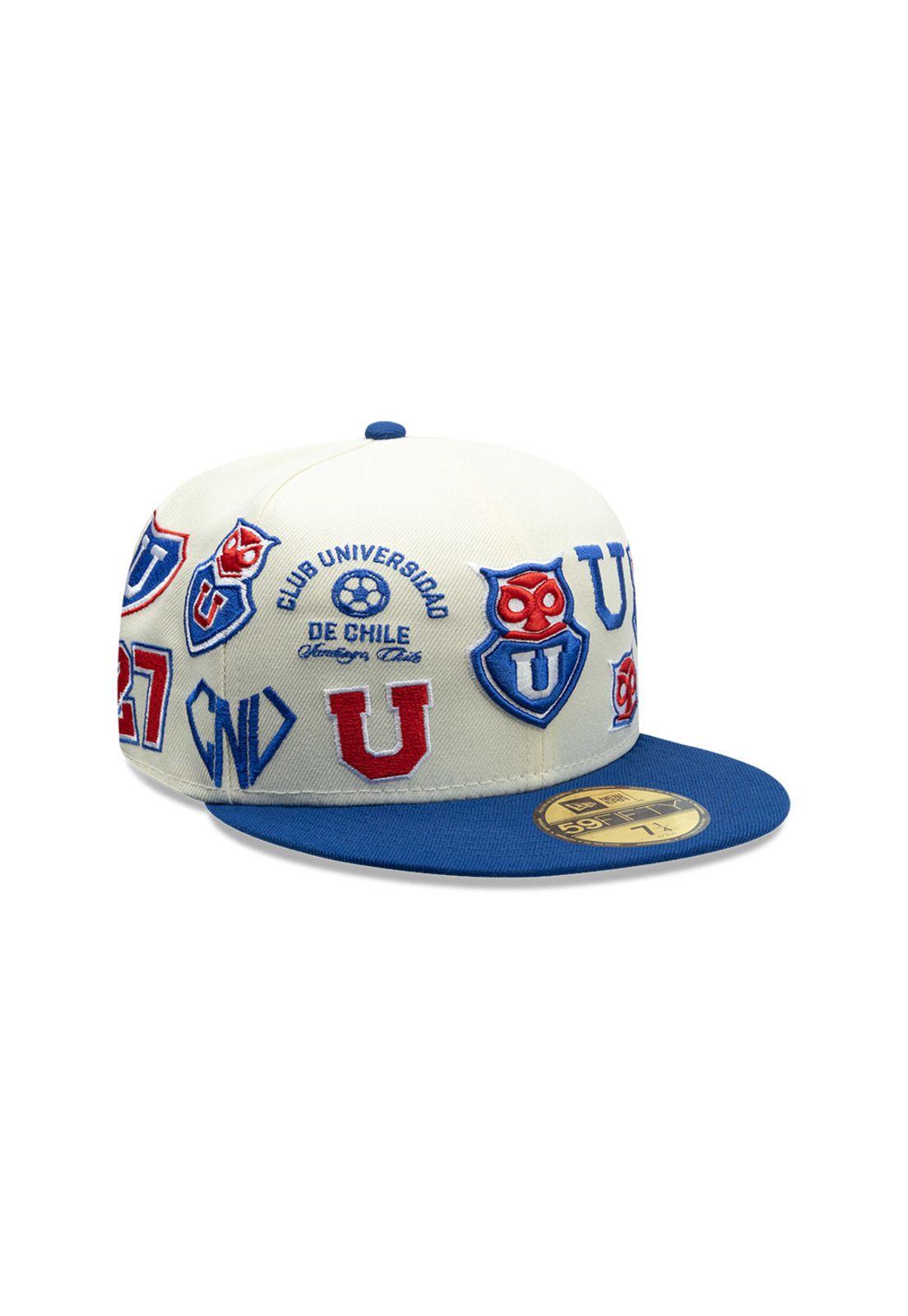 Snapback Universidad De Chile 2026 59Fifty Insignias New Era-3
