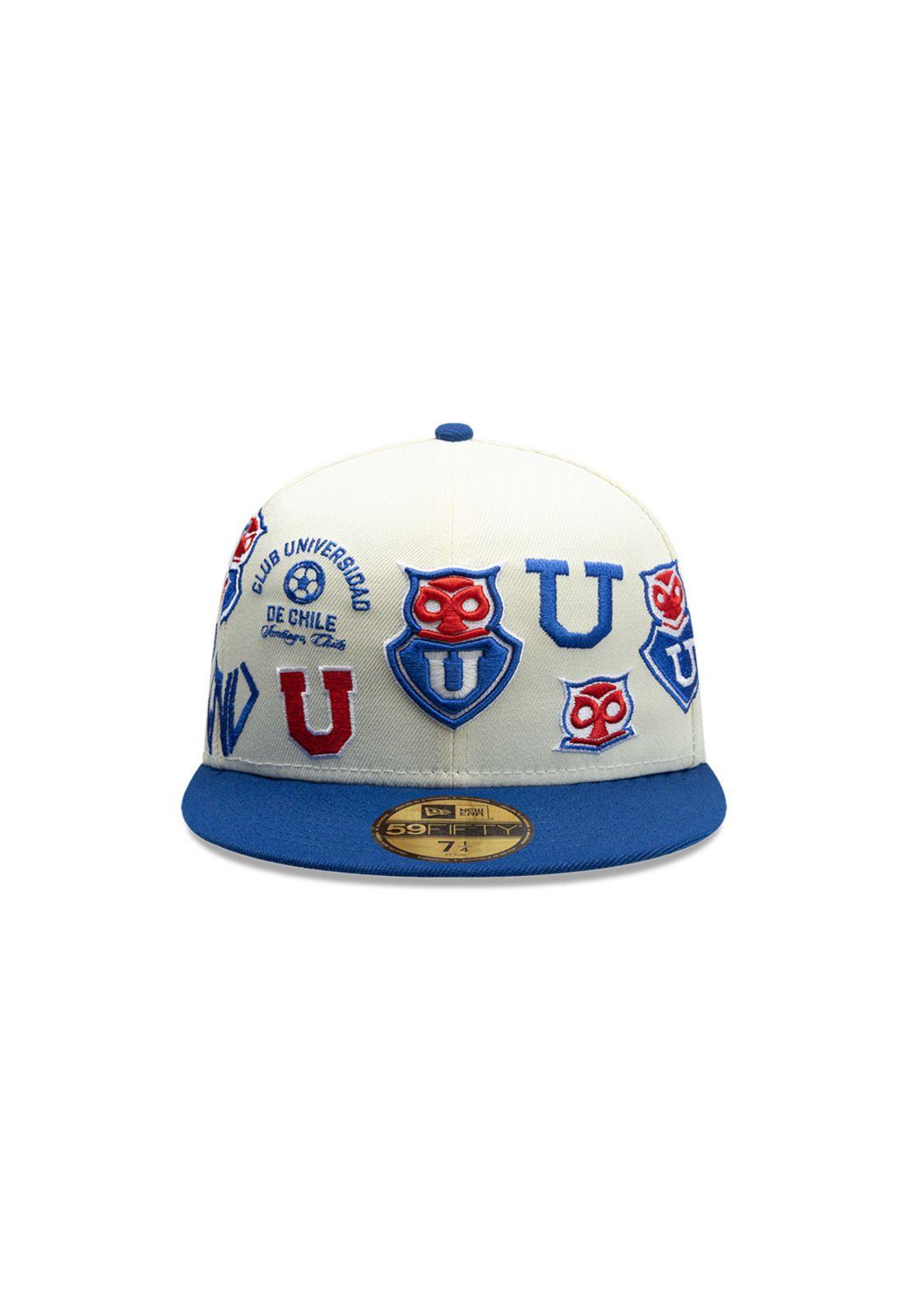Snapback Universidad De Chile 2026 59Fifty Insignias New Era-5