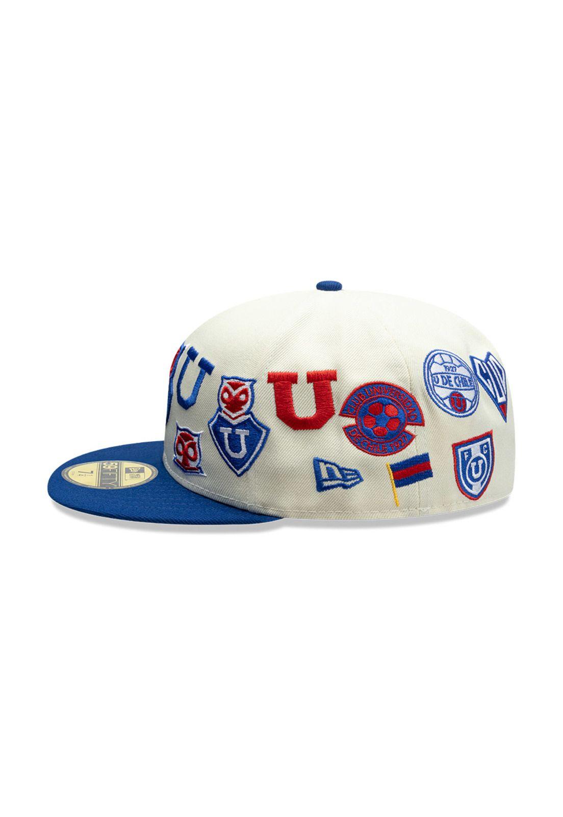 Snapback Universidad De Chile 2026 59Fifty Insignias New Era-6
