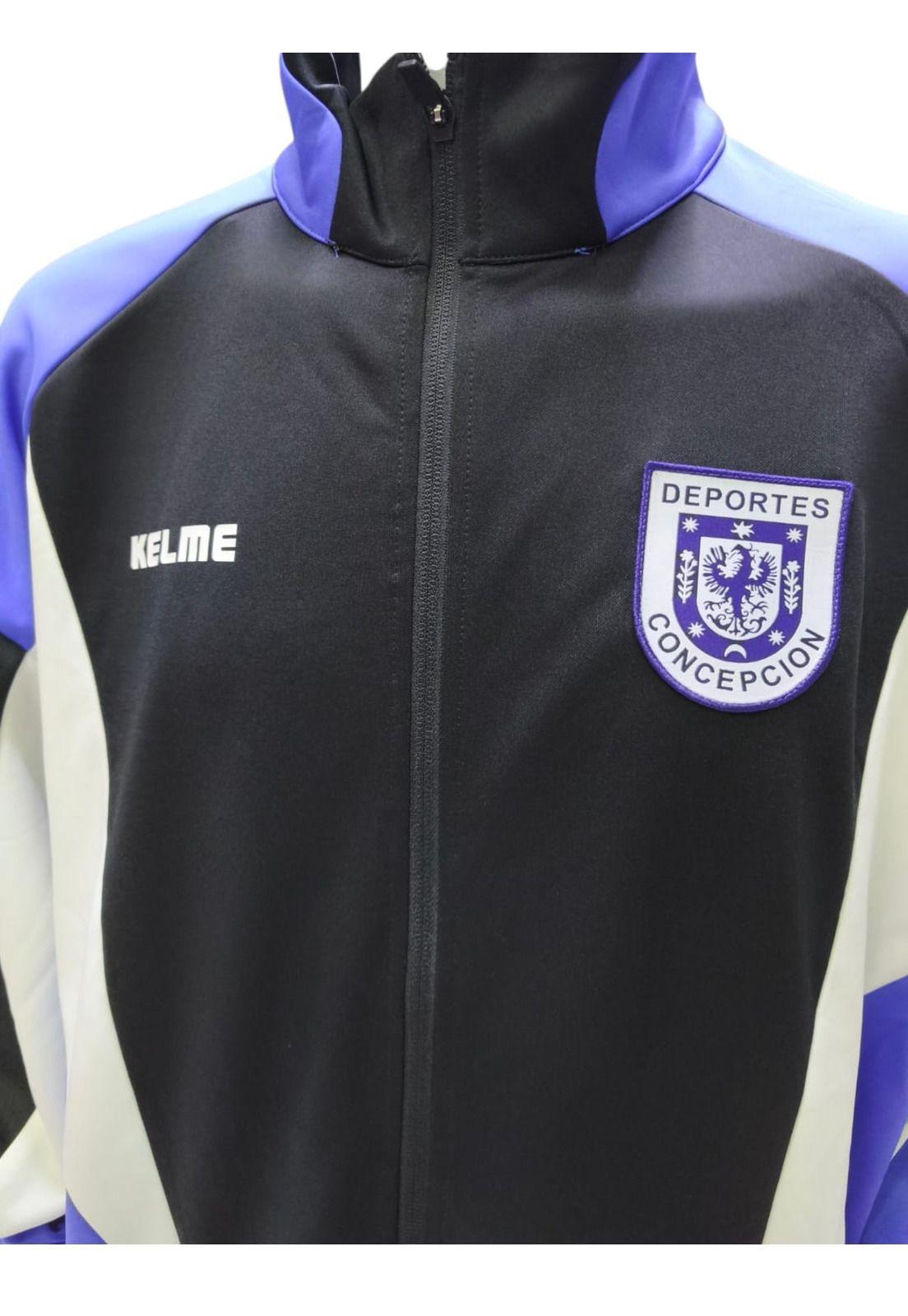 Polerón Deportes Concepción 2025 Salida Retro Cierre Kelme-4