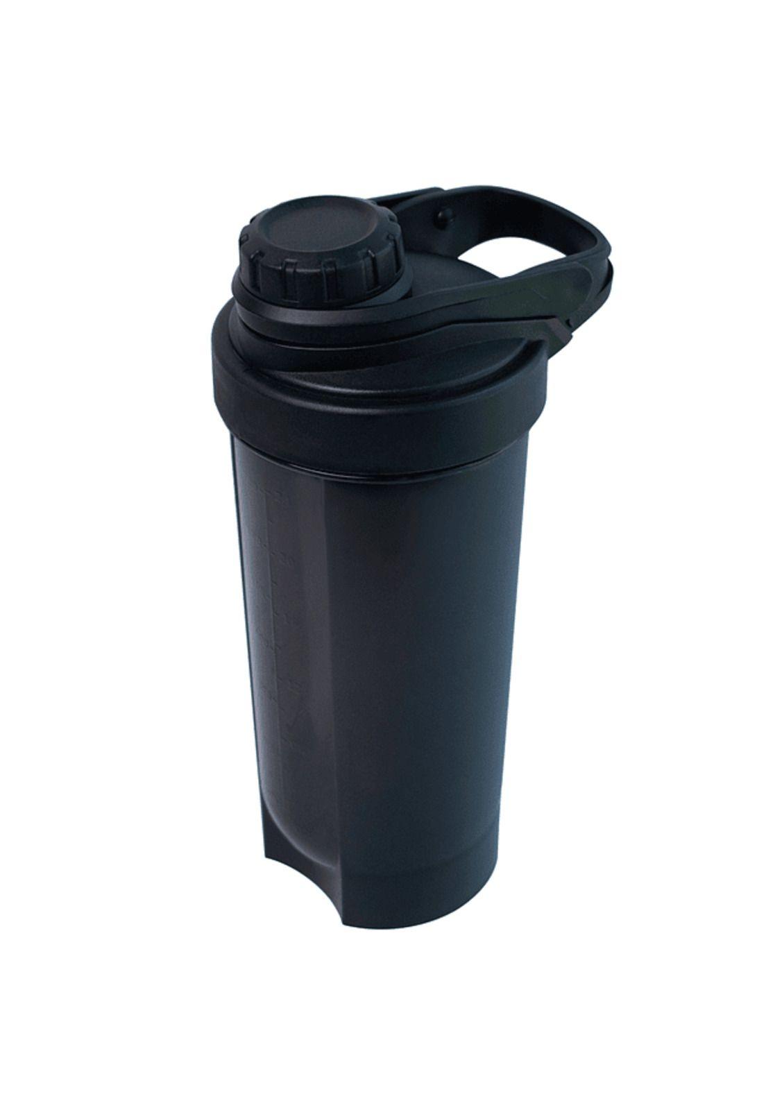 Botella sport shaker 700ml Negra Keep-2