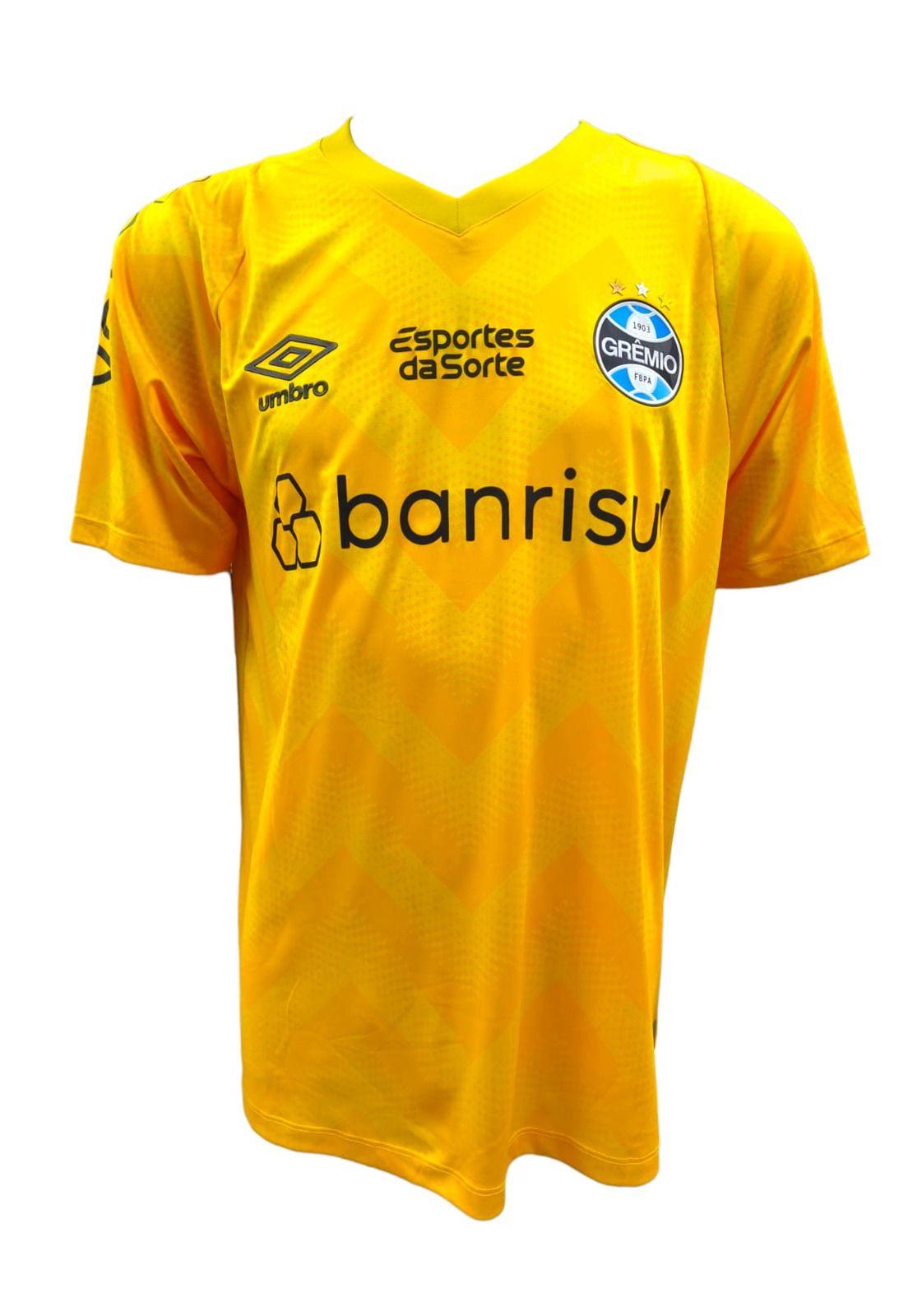 Camiseta Gremio 2024 Arquero N24 Thiago Original Umbro-0