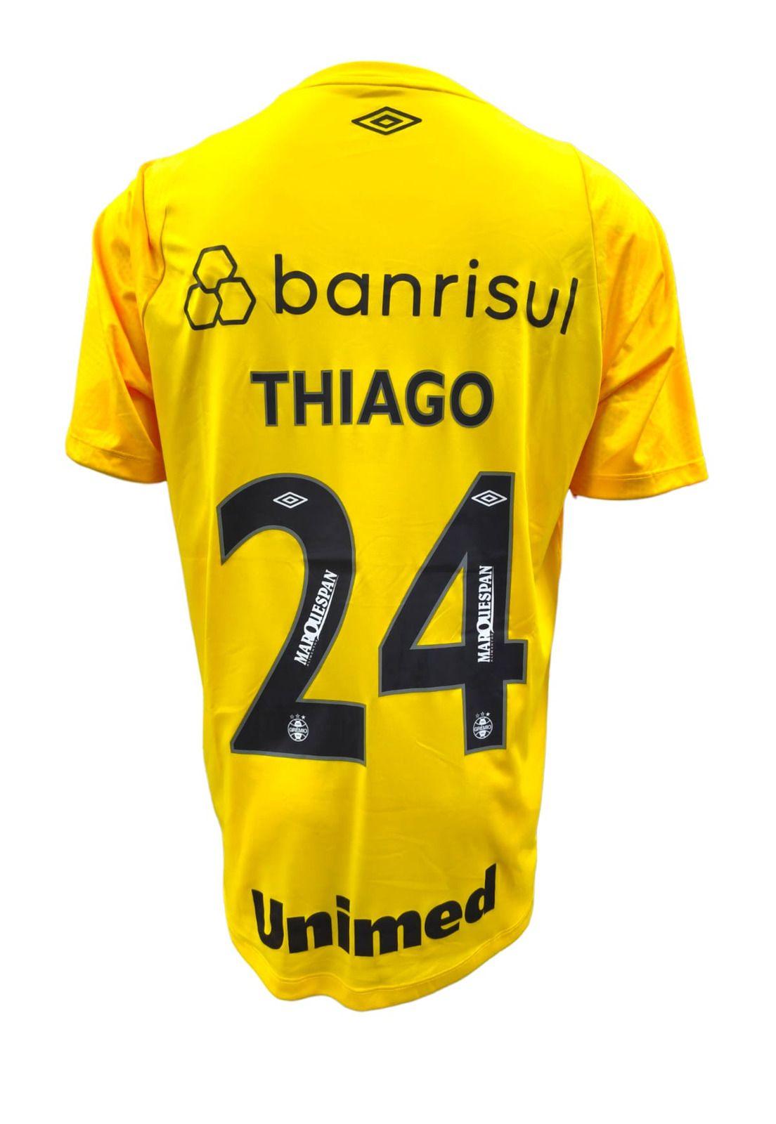 Camiseta Gremio 2024 Arquero N24 Thiago Original Umbro-2