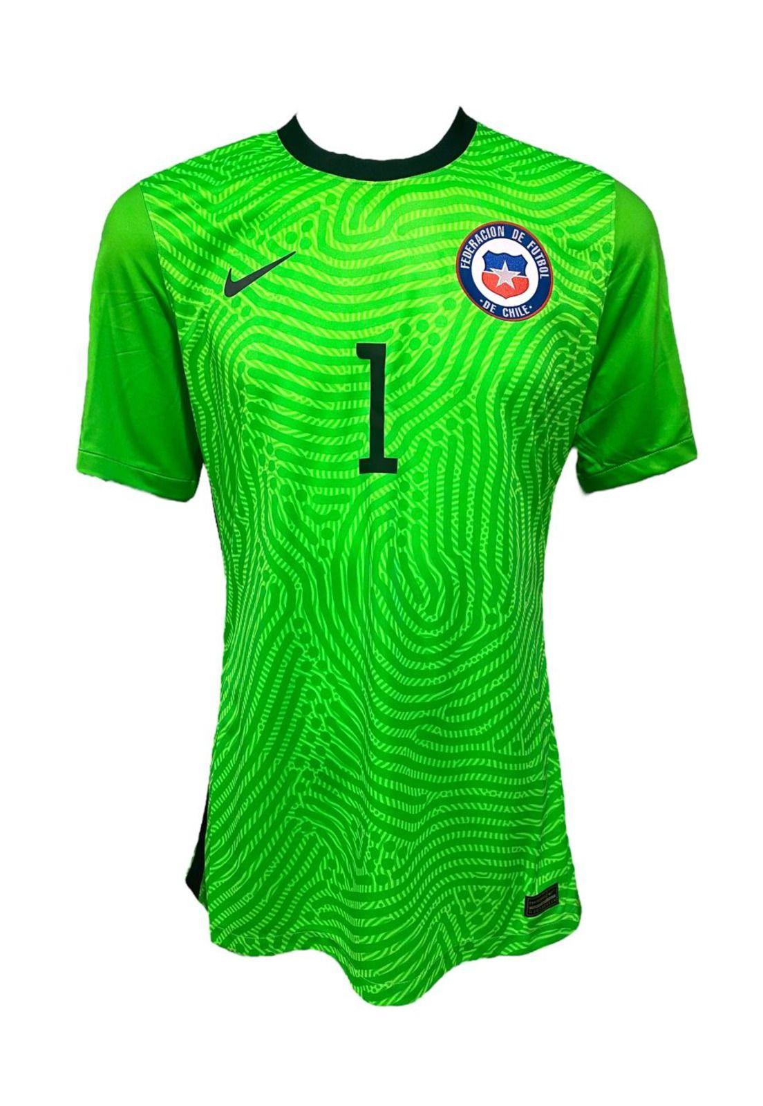 Camiseta Chile 2021 2022 1 Bravo Prof. Clasif. Qatar 22 Nike-4