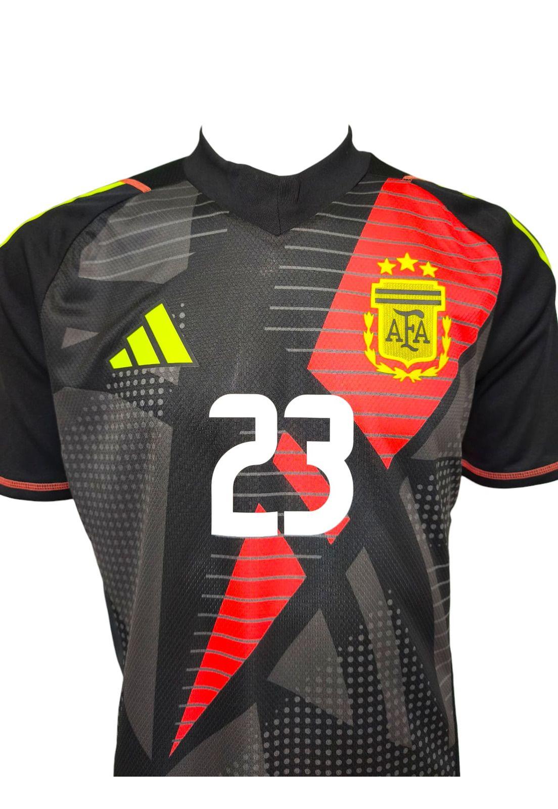 Camiseta Argentina 2024 2025 Arquero N23 E. Martinez Adidas-2
