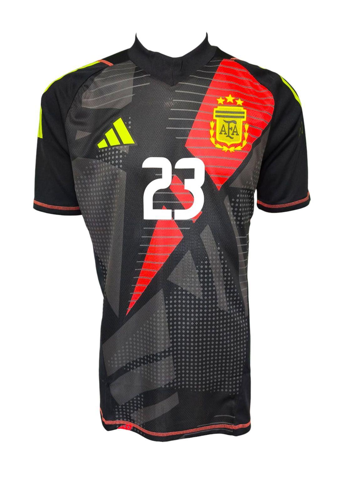Camiseta Argentina 2024 2025 Arquero N23 E. Martinez Adidas-3